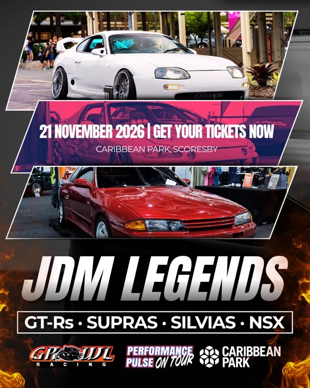 JDM Legends — Classic/JDM spectator event in Melbourne, VIC on Saturday 21 November 2026