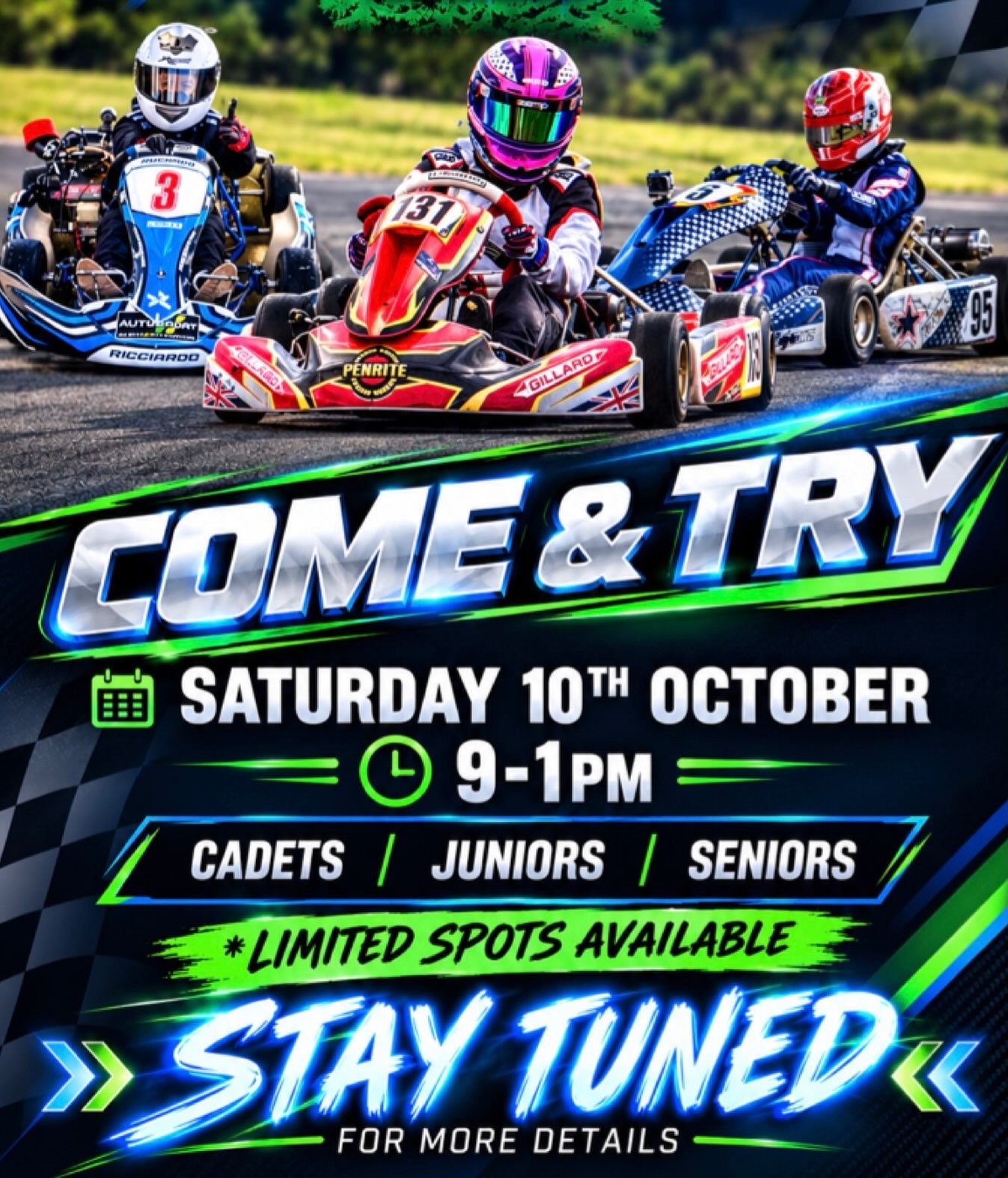 Come & Try — track day in Adelaide, SA on Saturday 10 October 2026