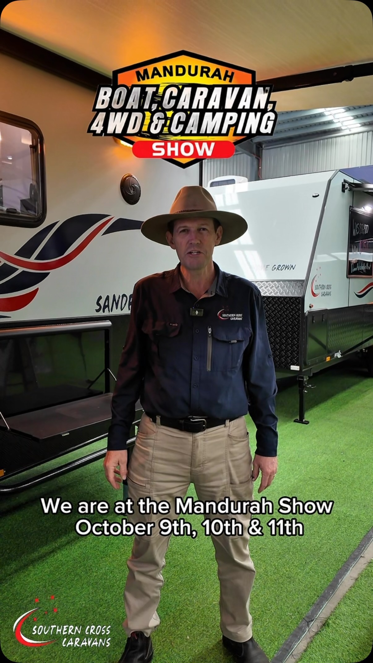 Mandurah Boat, Caravan, 4WD & Camping Show — 4x4 spectator event in Perth, WA on Friday 9 October 2026