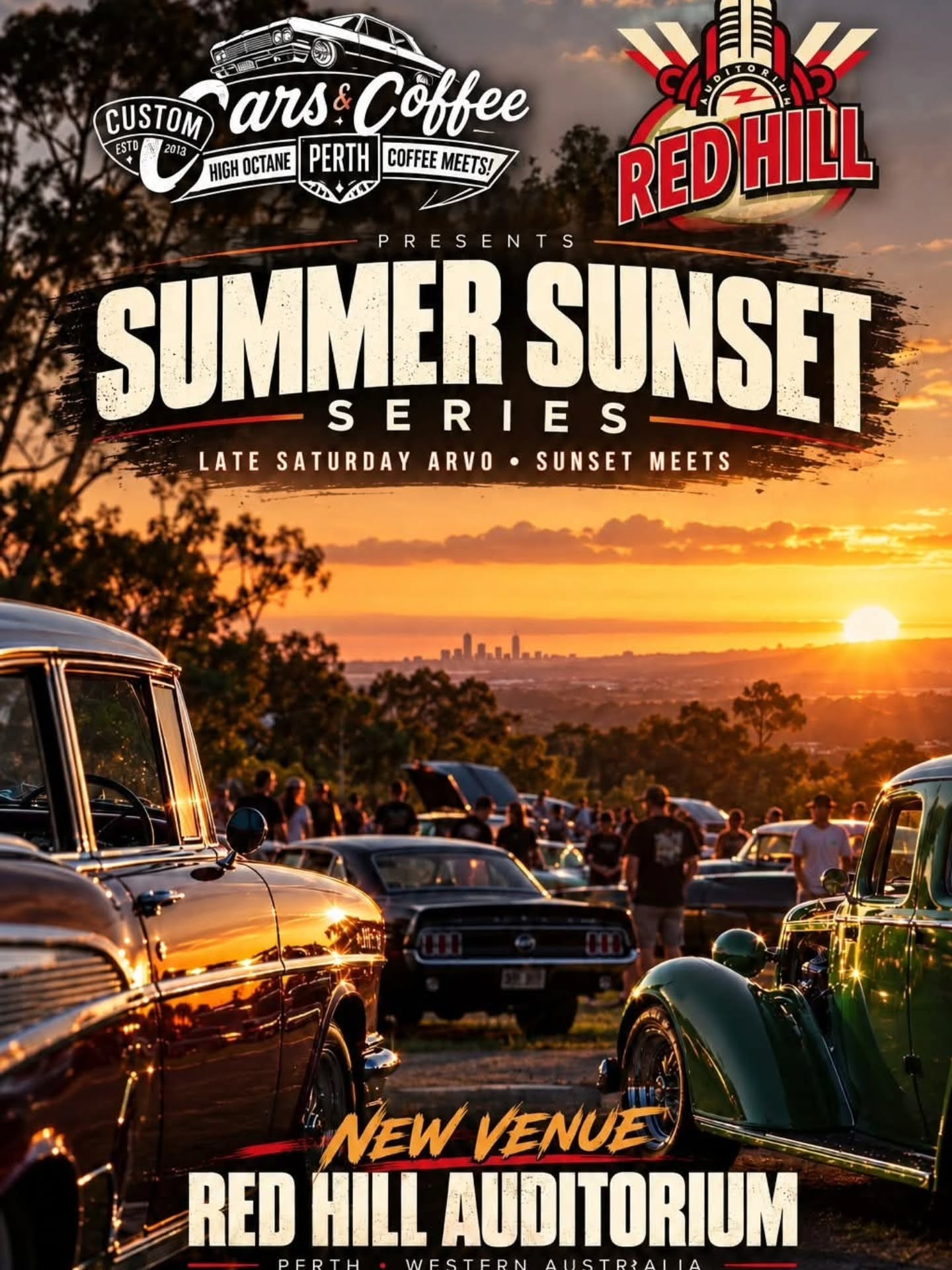 Summer Sunset Series - Opening Meet — Muscle/Classic car meet in Perth, WA on Saturday 7 November 2026
