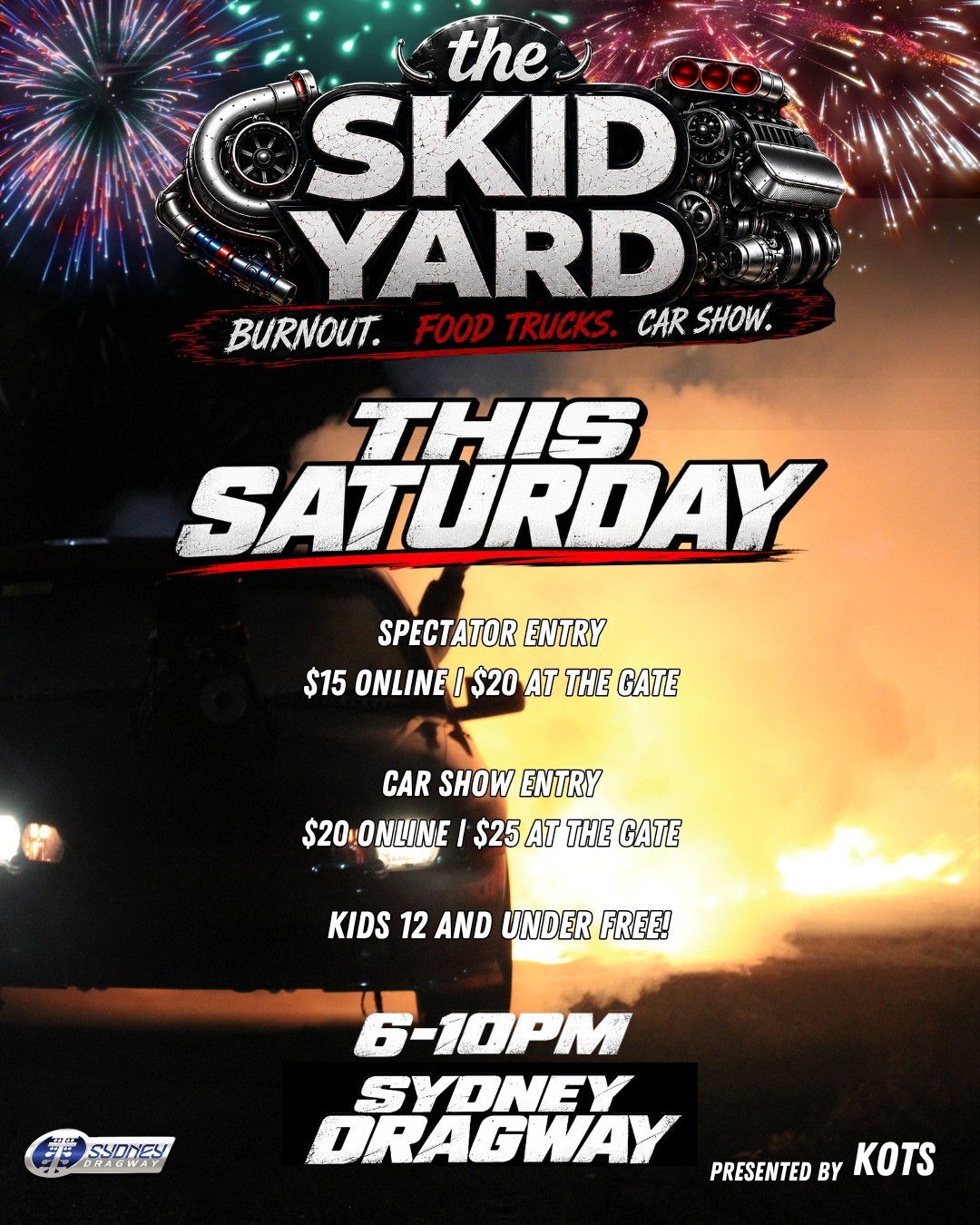 The Skid Yard — Muscle spectator event in Sydney, NSW on Saturday 10 October 2026