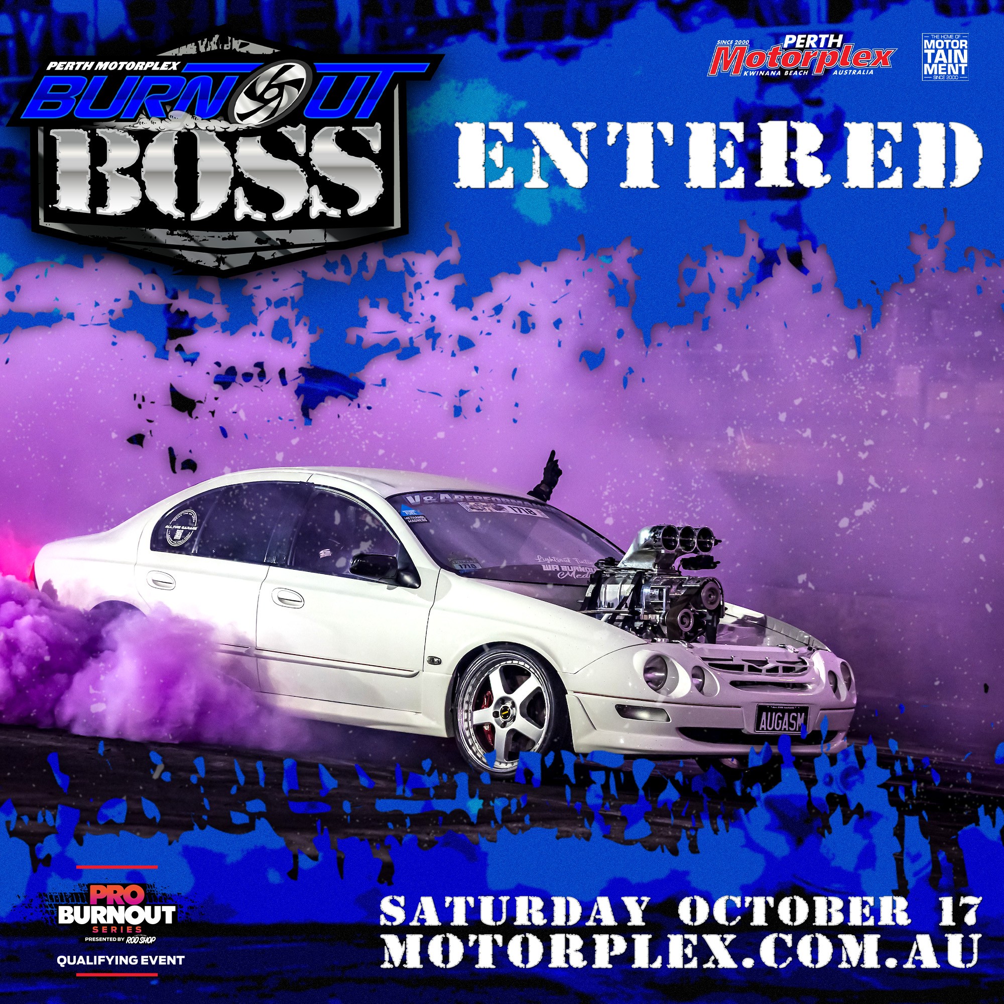 Burnout Boss — Muscle spectator event in Perth, WA on Saturday 17 October 2026