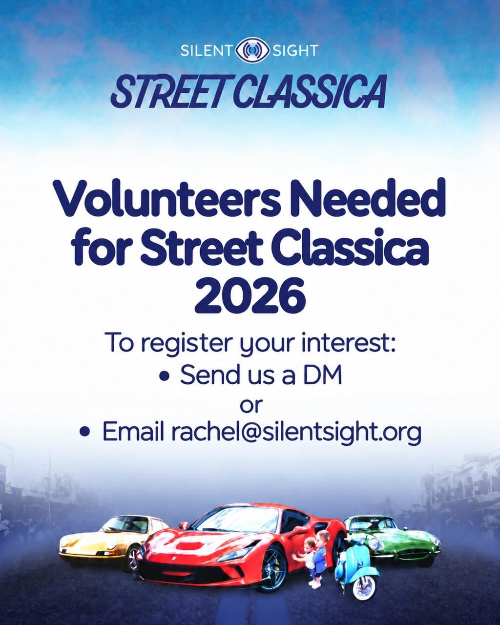 Silent Sight: Street Classica — Classic/Exotic spectator event in Melbourne, VIC on Sunday 22 November 2026