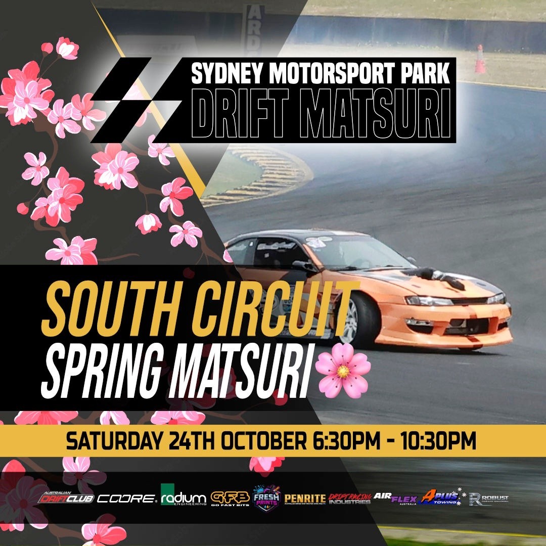 South Circuit Spring Matsuri — JDM track day in Sydney, NSW on Saturday 24 October 2026