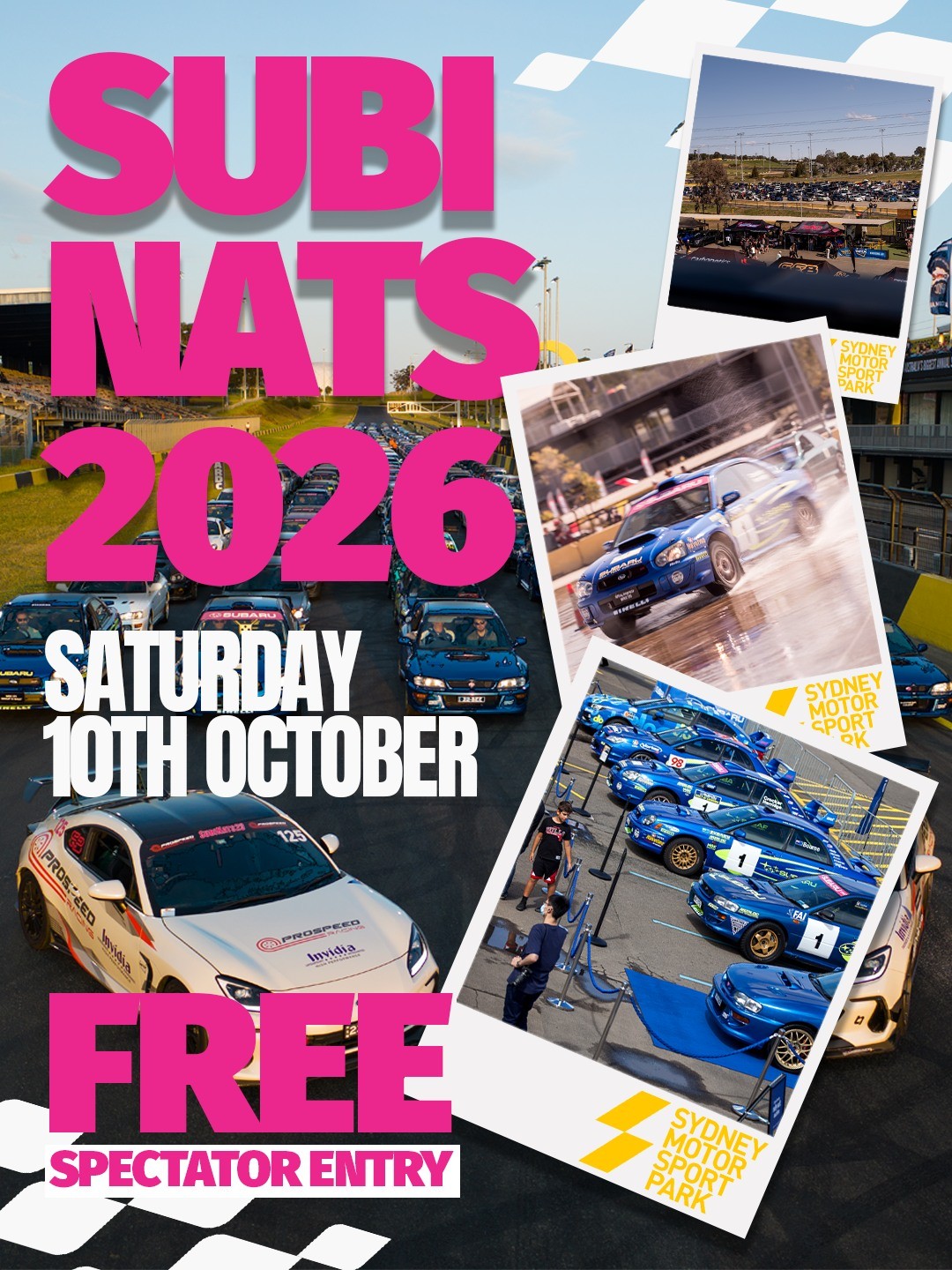 SubiNats 2026 — JDM spectator event in Sydney, NSW on Saturday 10 October 2026