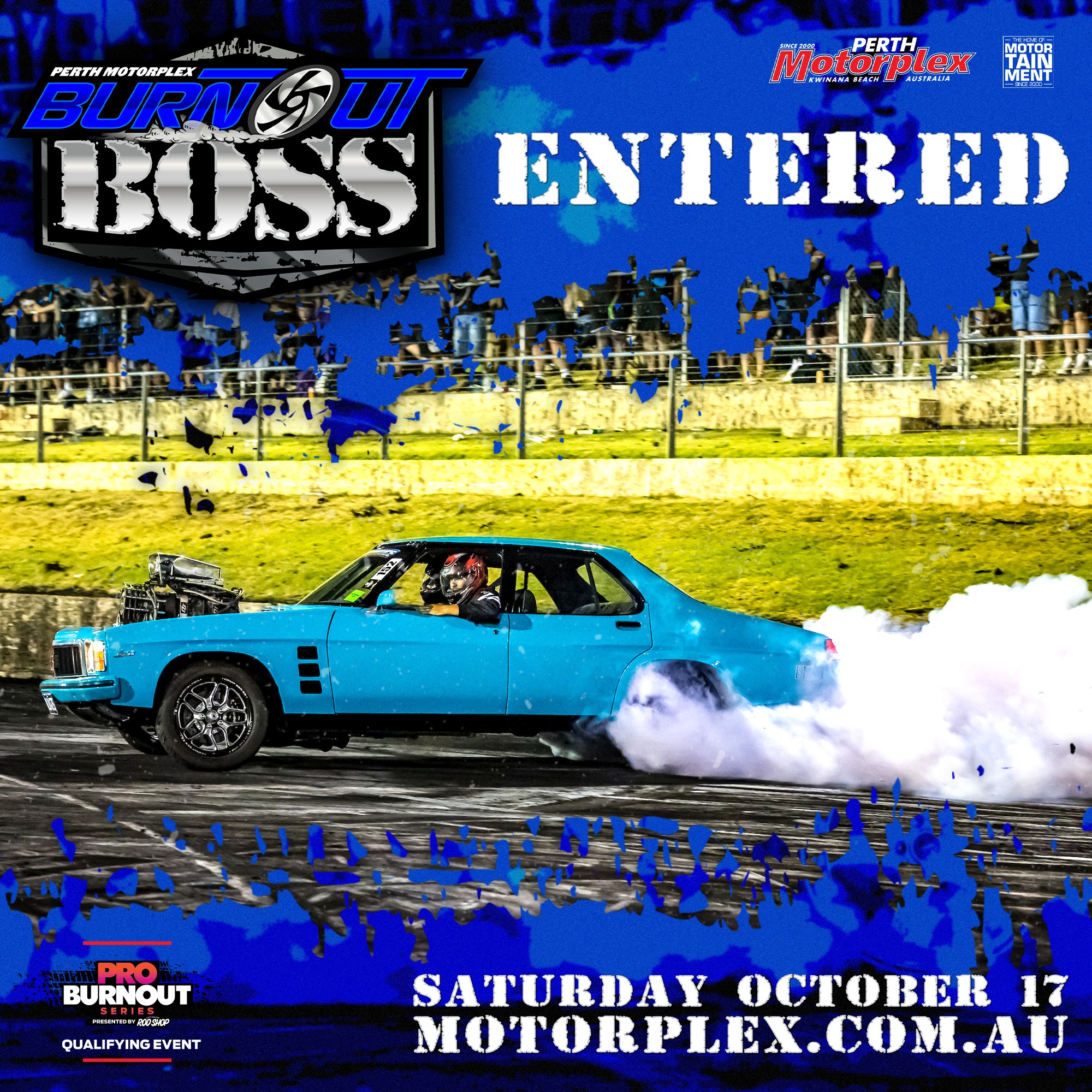 Burnout Boss — Muscle spectator event in Perth, WA on Saturday 17 October 2026