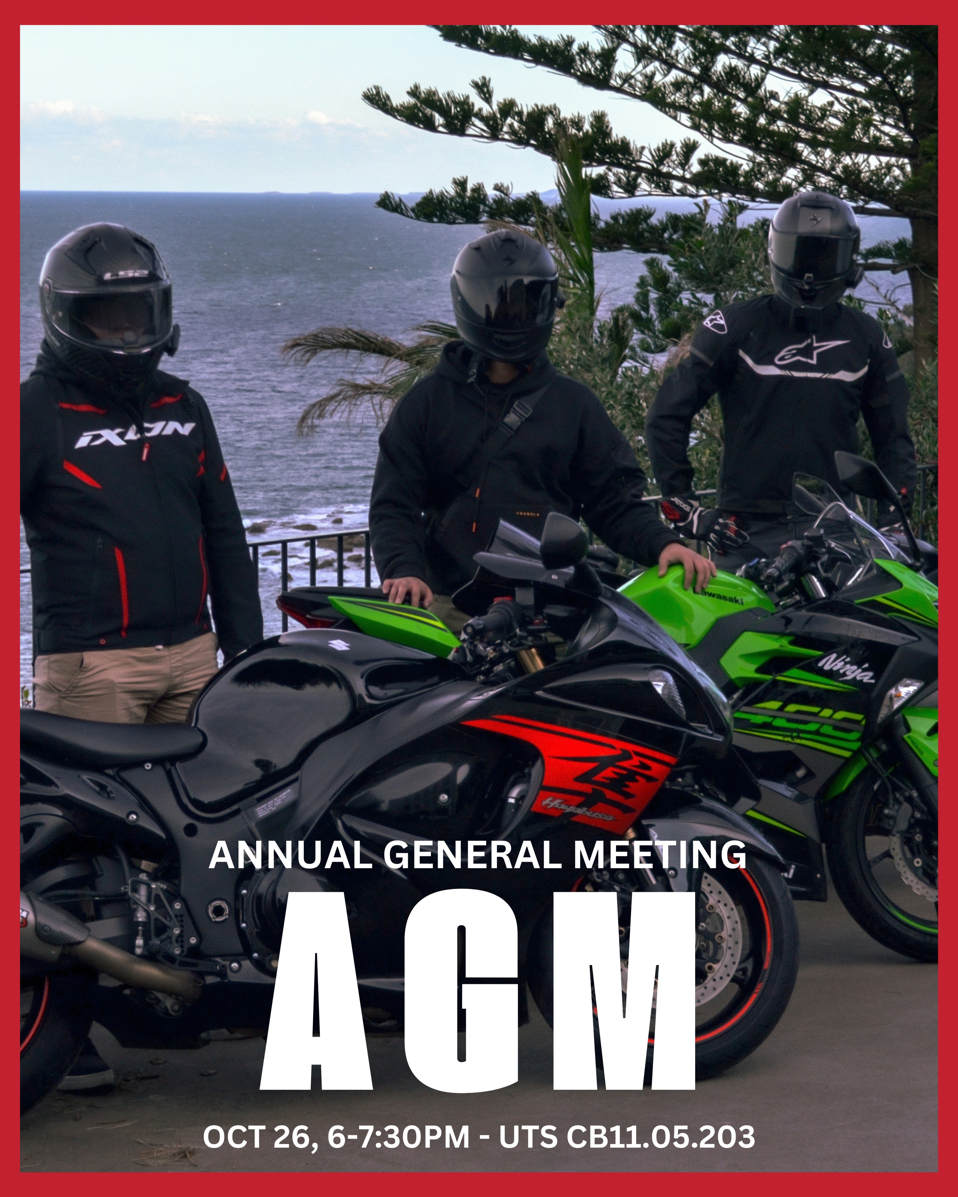 UTS Motorcycle Society Annual General Meeting — JDM car meet in Sydney, NSW on Monday 26 October 2026