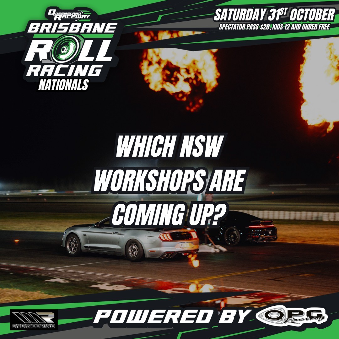 Brisbane Roll Racing Nationals — Muscle track day in Brisbane, QLD on Saturday 31 October 2026
