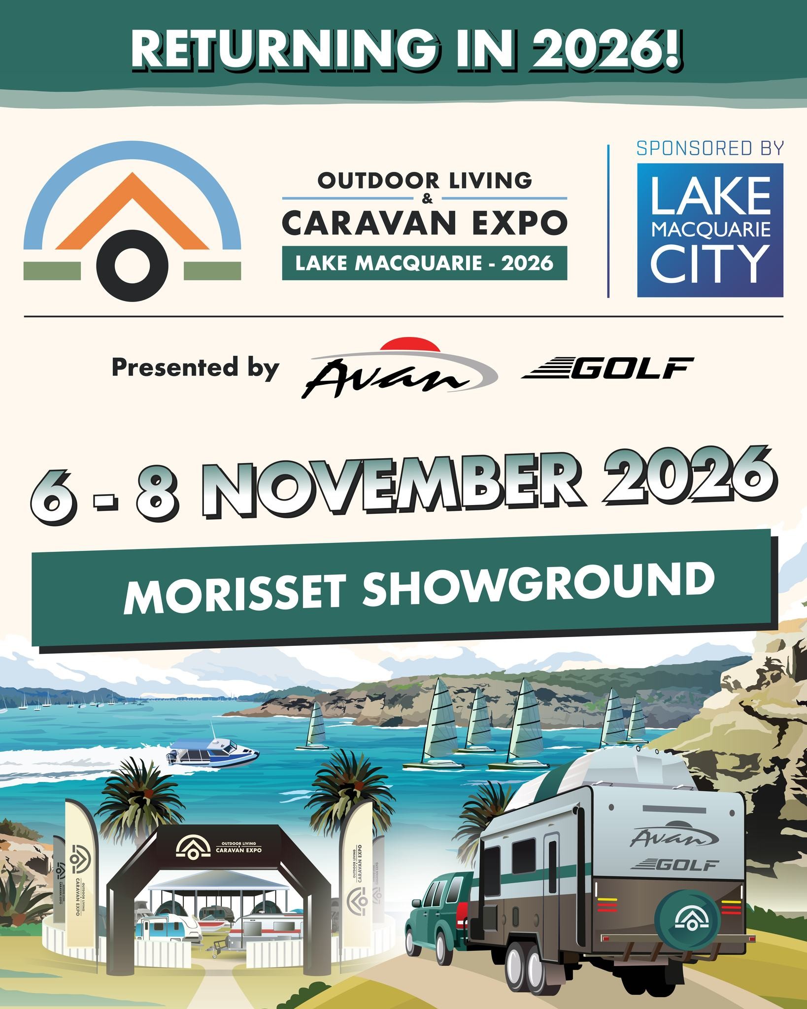 Outdoor Living & Caravan Expo — 4x4 spectator event in Newcastle, NSW on Friday 6 November 2026
