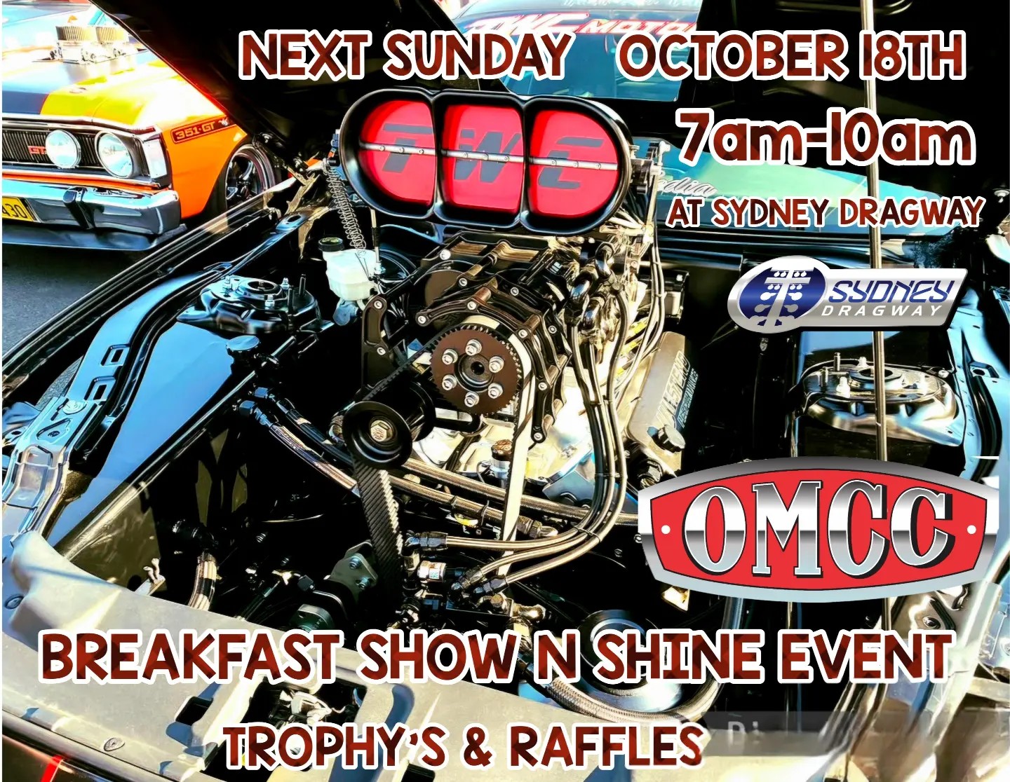 OMCC Breakfast Show N Shine Event — Classic/JDM car meet in Sydney, NSW on Sunday 18 October 2026