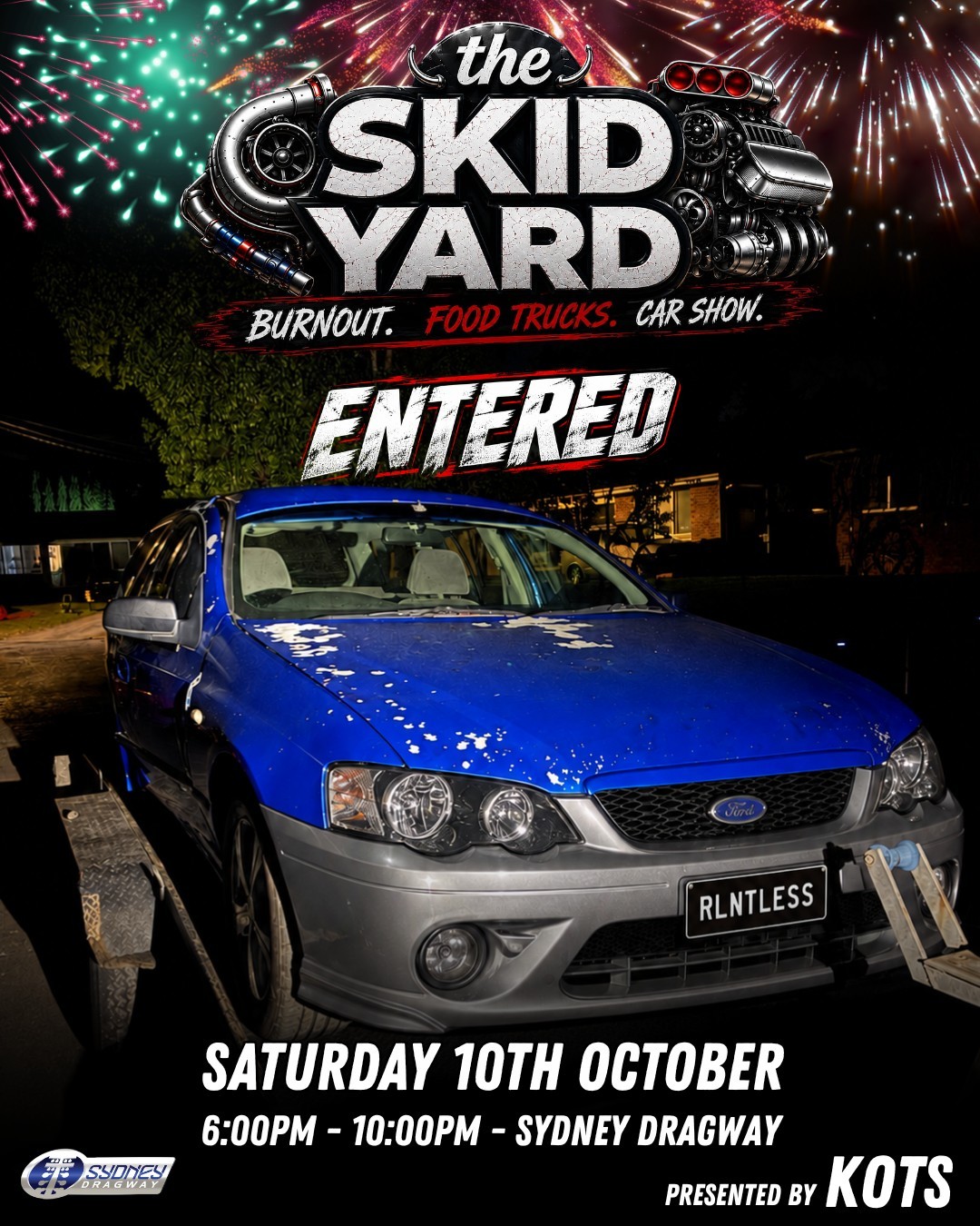 The Skid Yard — Muscle spectator event in Sydney, NSW on Saturday 10 October 2026