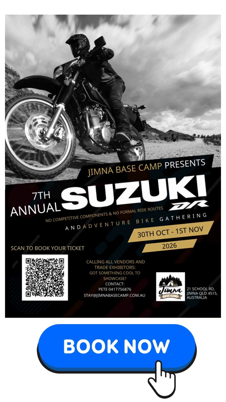 7th Annual Suzuki DR & Adventure Bike Gathering — 4x4 car meet in Brisbane, QLD on Friday 30 October 2026