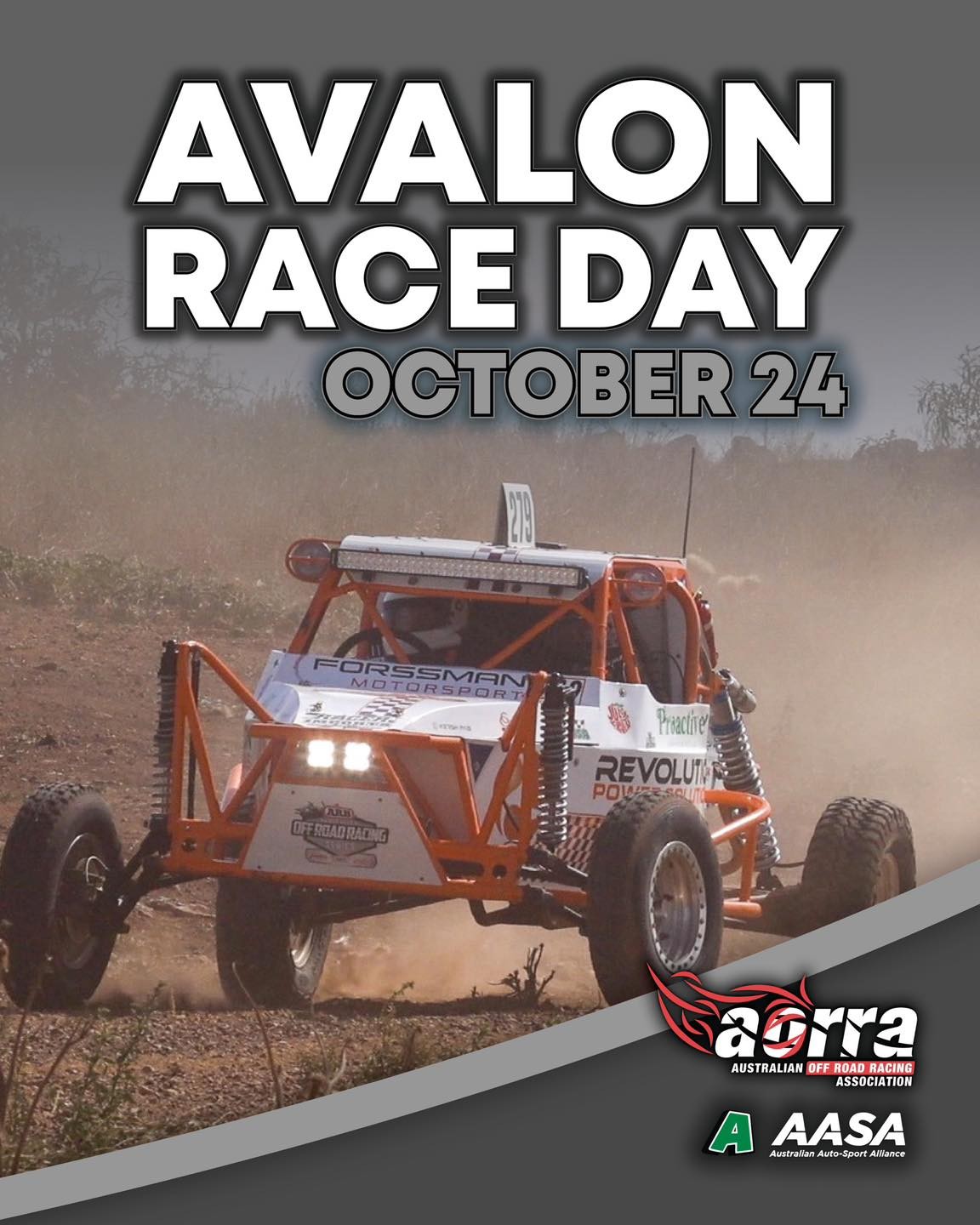 Avalon Race Day — 4x4 track day in Geelong, VIC on Saturday 24 October 2026