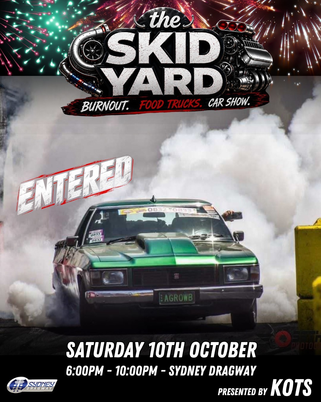 The Skid Yard — Muscle spectator event in Sydney, NSW on Saturday 10 October 2026