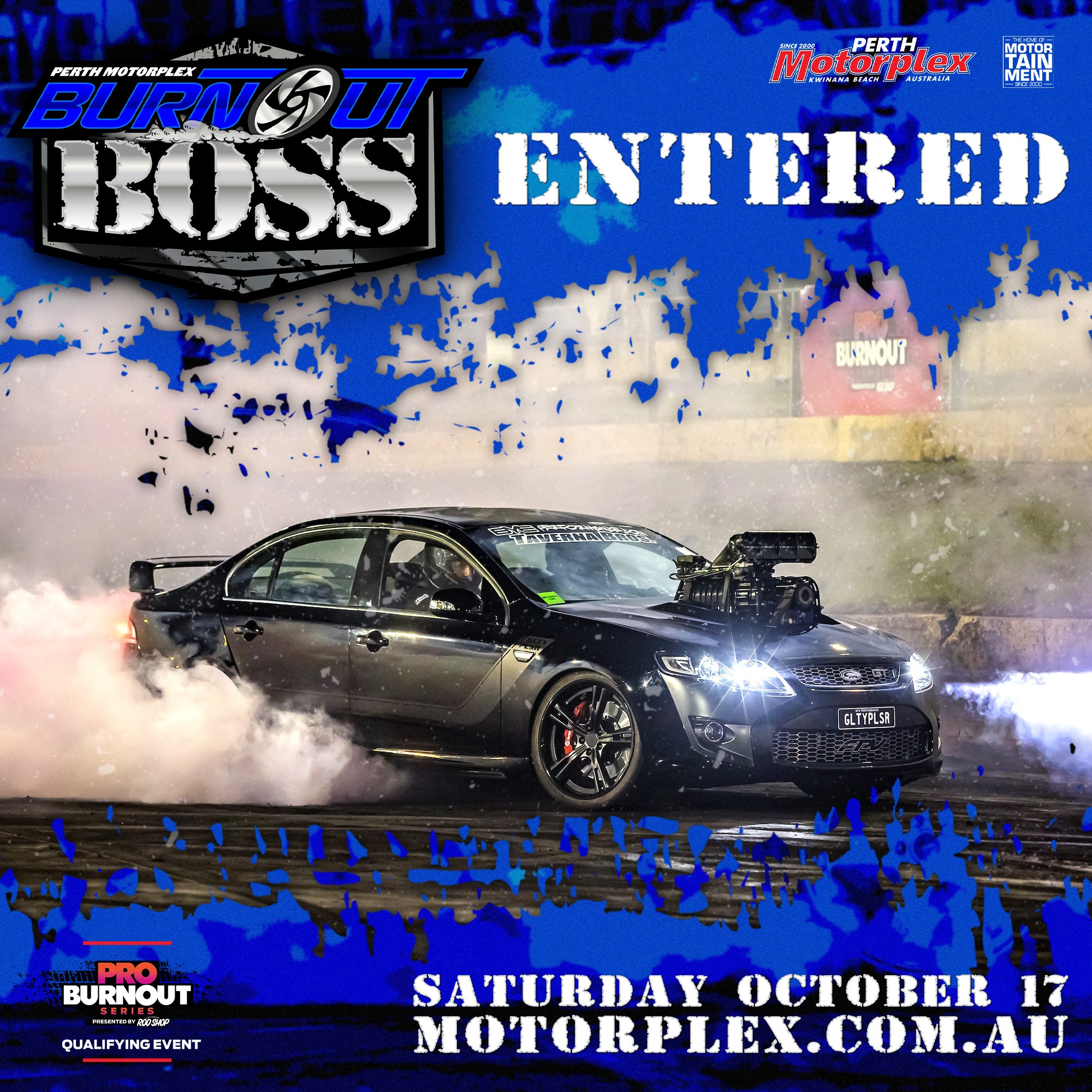 Burnout Boss — Muscle spectator event in Perth, WA on Saturday 17 October 2026