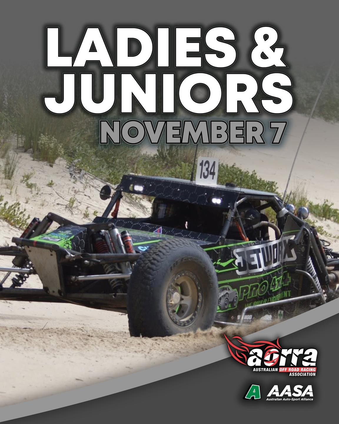 Ladies & Juniors — 4x4 track day in Adelaide, SA on Saturday 7 November 2026