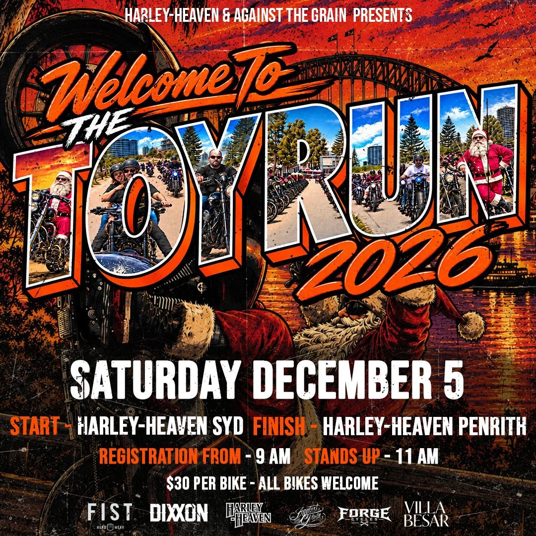 The Toy Run 2026 — car meet in Sydney, NSW on Saturday 5 December 2026