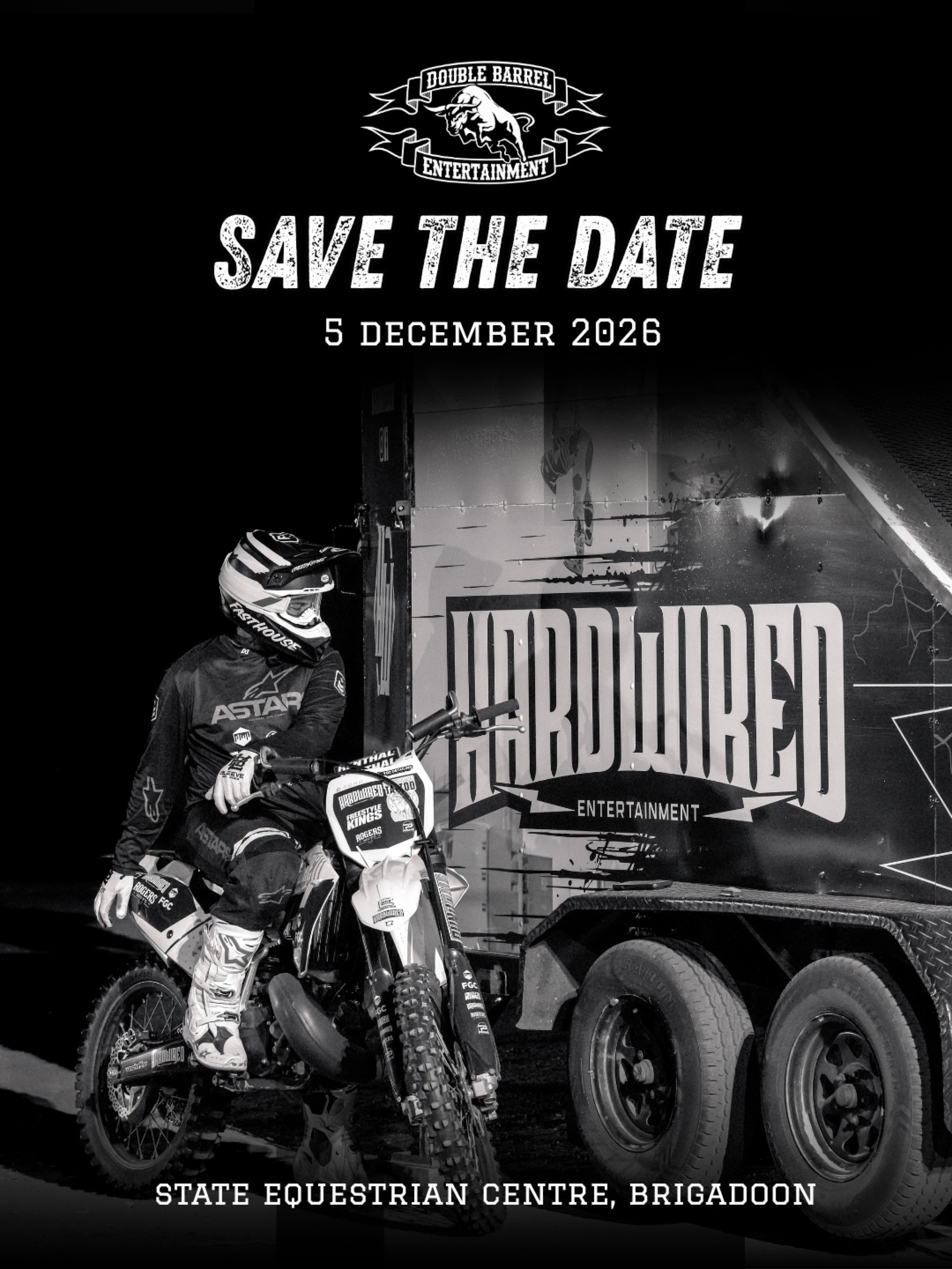 Brigadoon Bull Ride Barrels 'N' Bikes — spectator event in Perth, WA on Saturday 5 December 2026