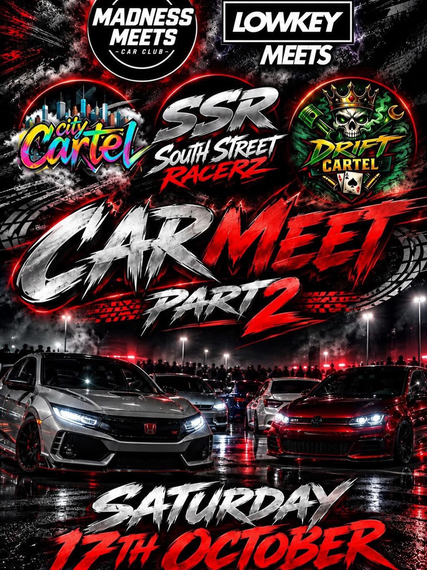 Car Meet Part 2 — Euro/JDM car meet in Melbourne, VIC on Saturday 17 October 2026