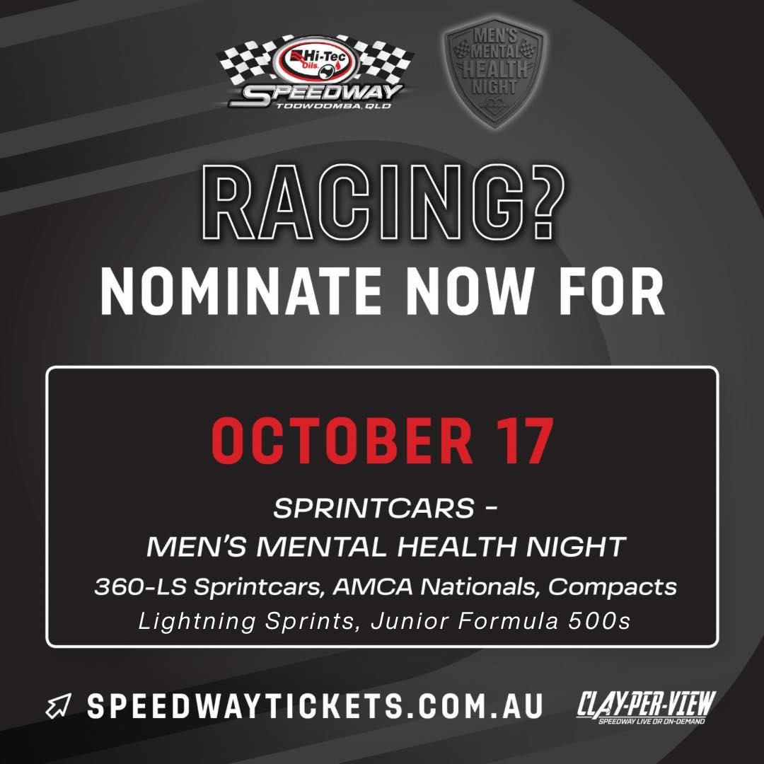 Men's Mental Health Night — Muscle spectator event in Toowoomba, QLD on Saturday 17 October 2026