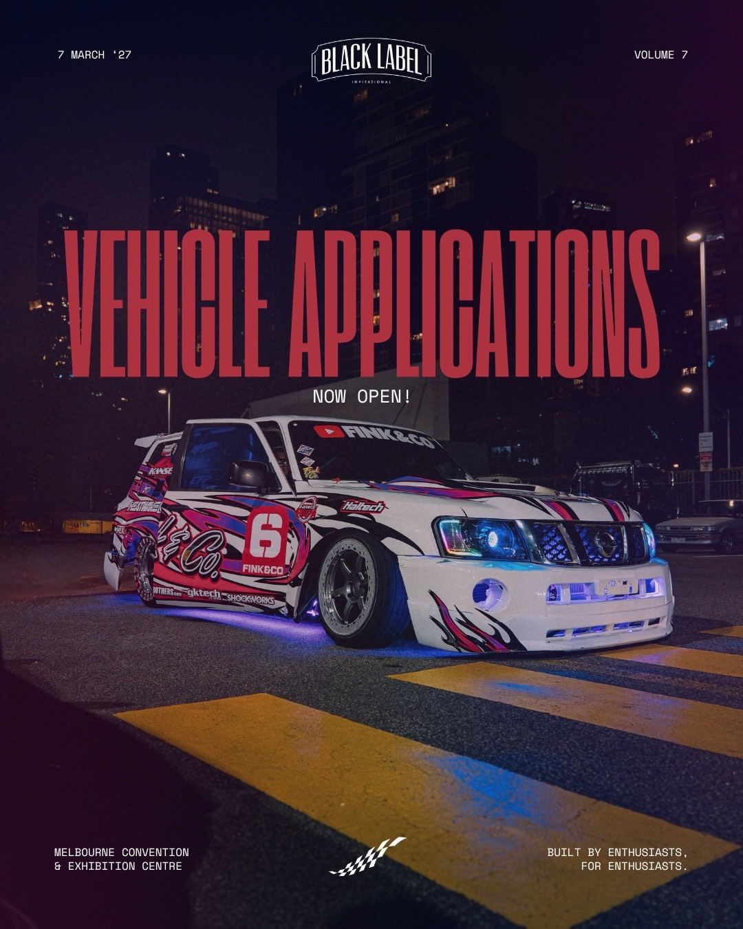 Black Label Invitational — 4x4/Euro spectator event in Melbourne, VIC on Sunday 7 March 2027
