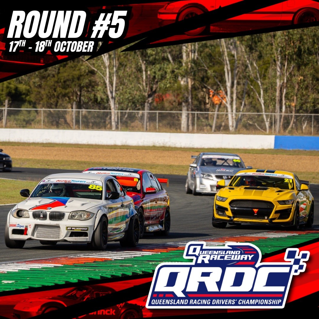 QRDC Round #5 — Muscle track day in Brisbane, QLD on Saturday 17 October 2026