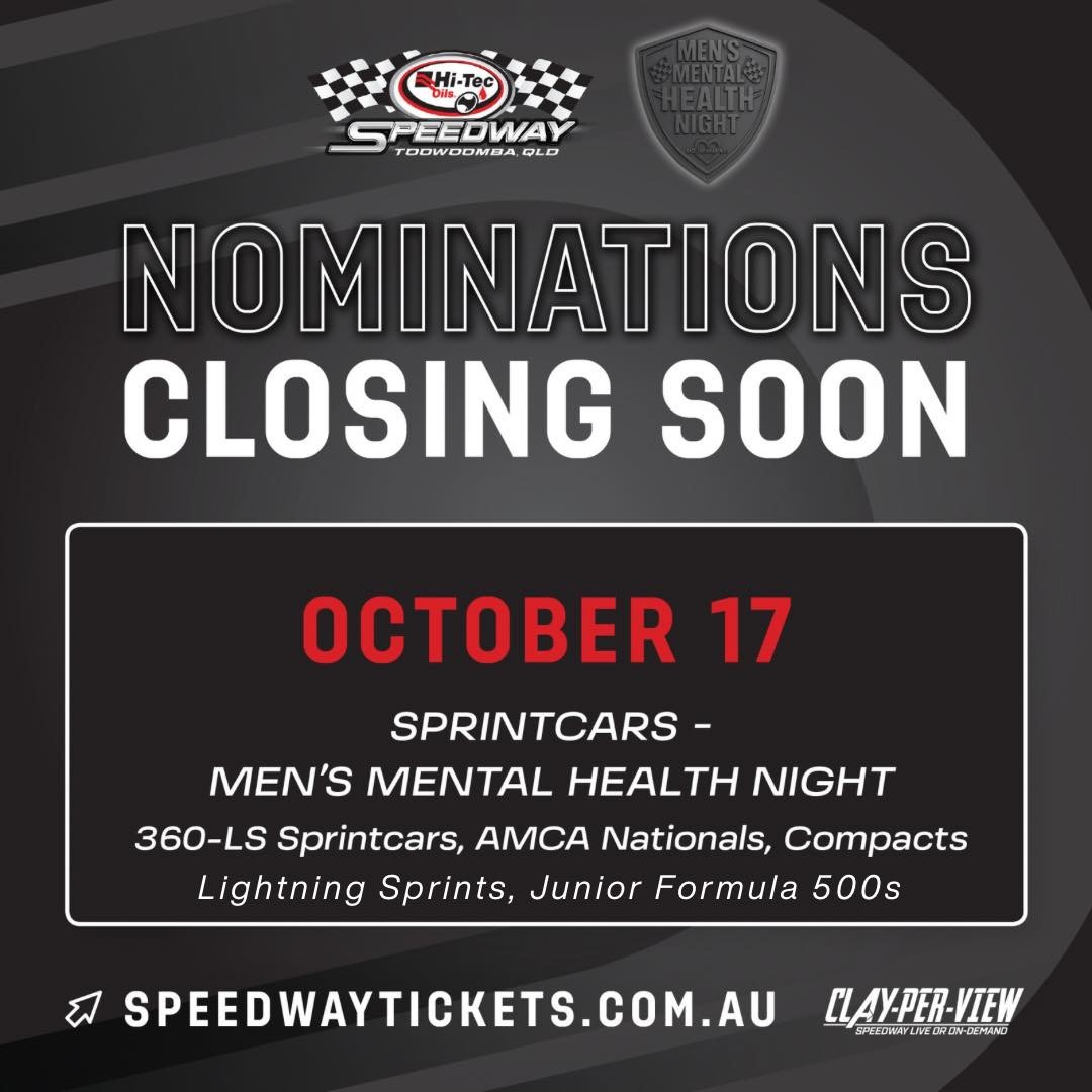 Men’s Mental Health Night — Muscle spectator event in Toowoomba, QLD on Saturday 17 October 2026