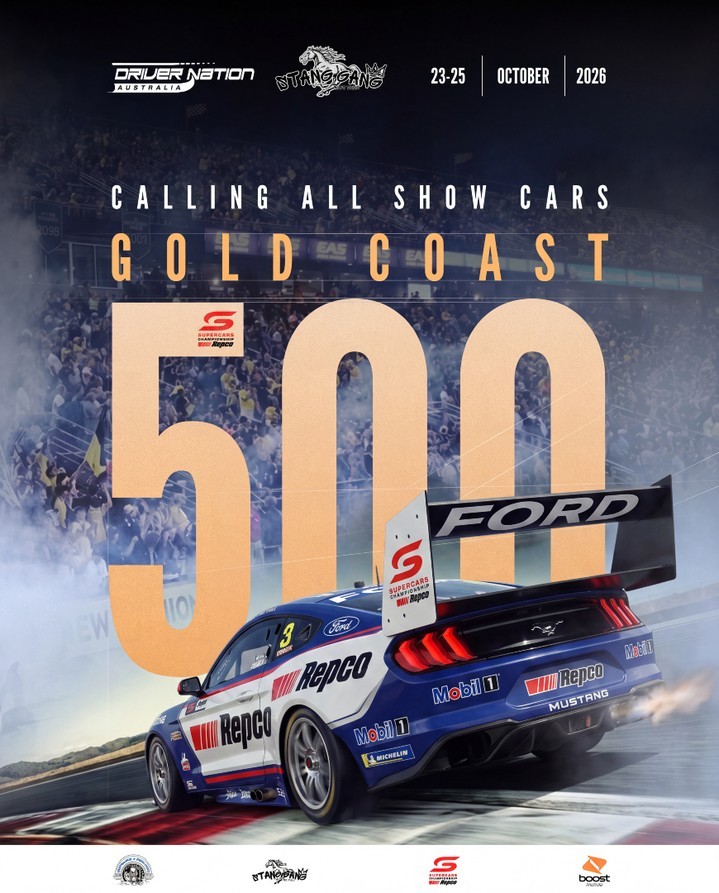 Gold Coast 500 — Muscle spectator event in Gold Coast, QLD on Friday 23 October 2026