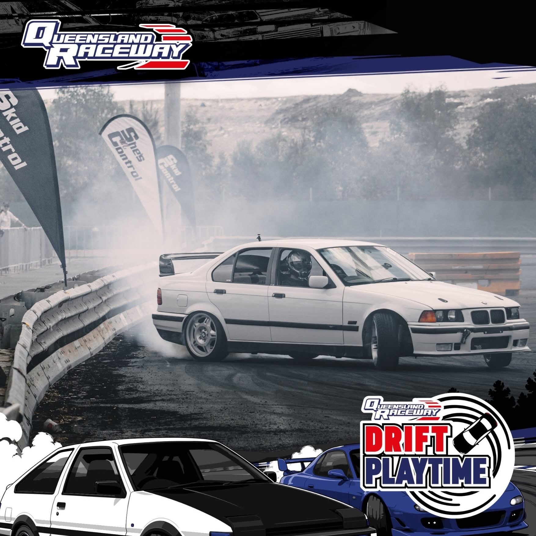 Drift Playground — JDM track day in Brisbane, QLD on Wednesday 21 October 2026