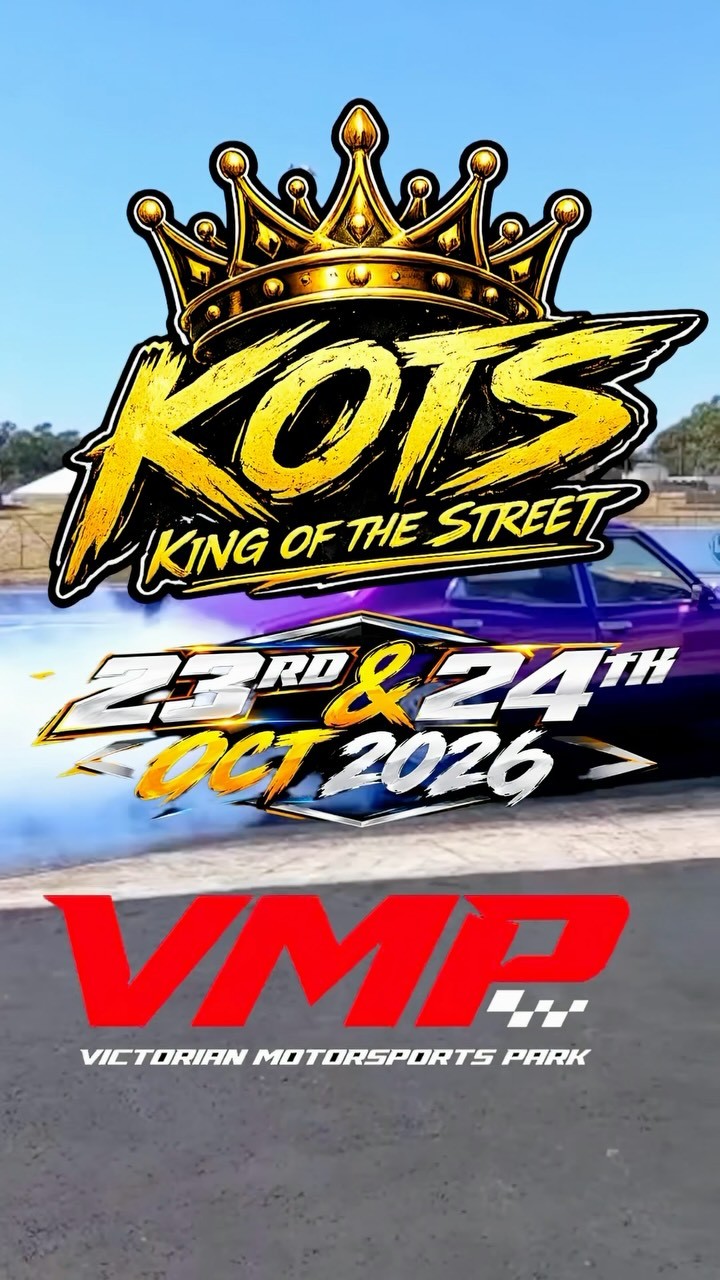 King of the Street — Muscle spectator event in Melbourne, VIC on Friday 23 October 2026