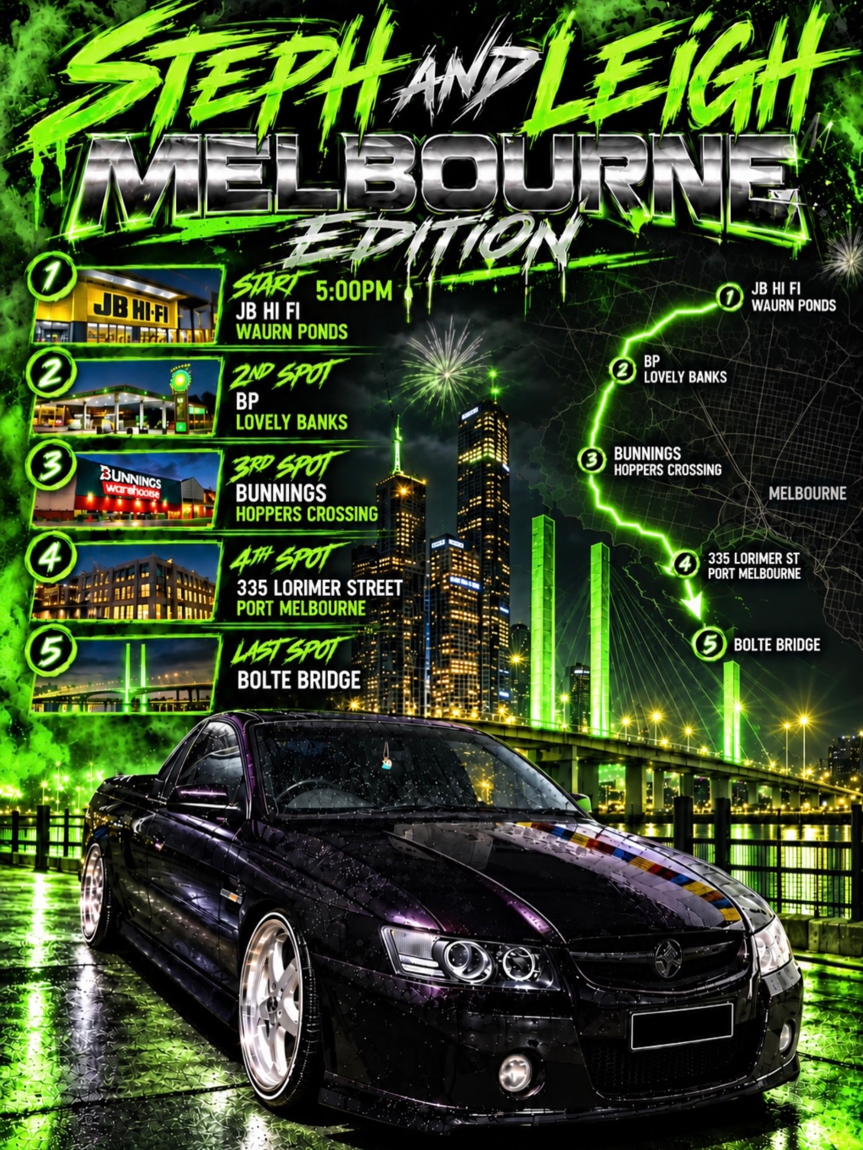 Steph & Leigh’s 2nd MEGA MEET (Melbourne edition) — Muscle car meet in Melbourne, VIC on Saturday 17 October 2026
