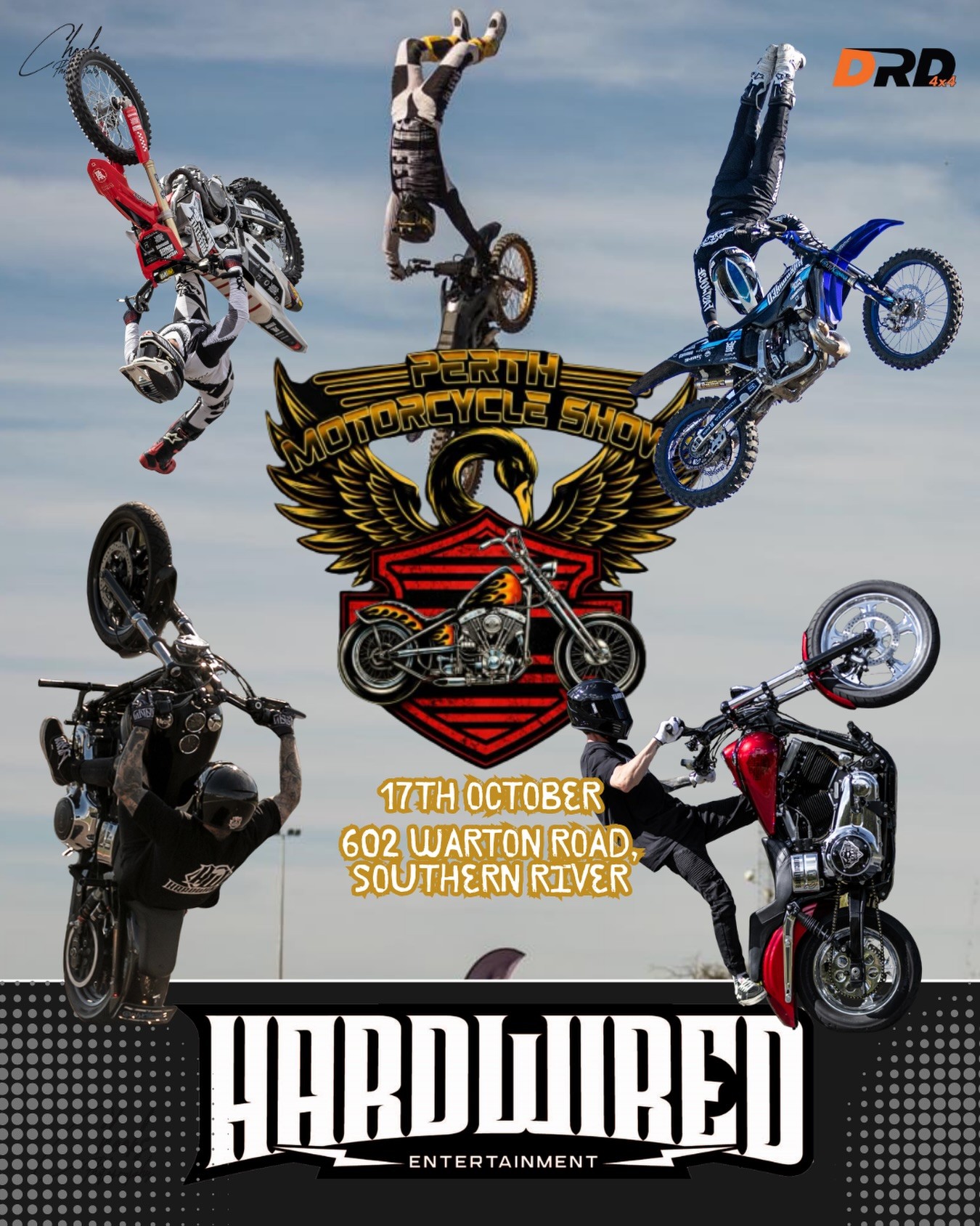 Perth Motorcycle Show — 4x4 spectator event in Perth, WA on Saturday 17 October 2026