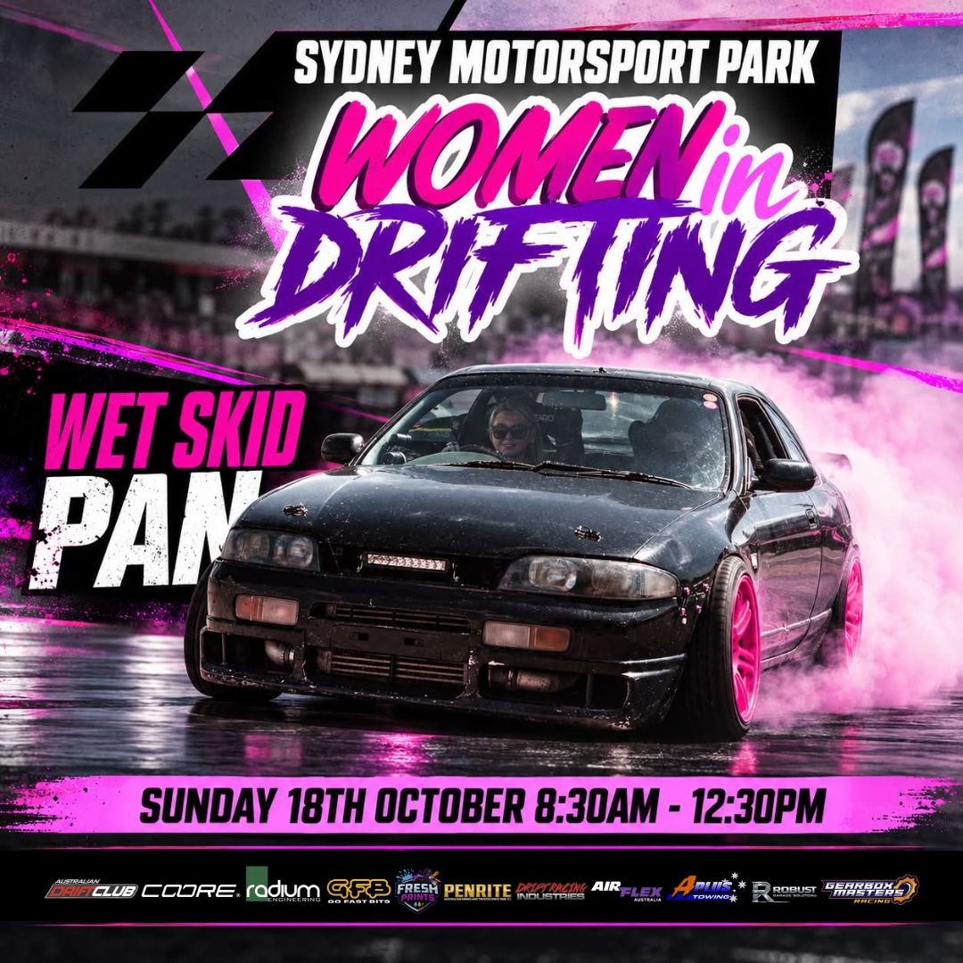 Women in Drifting — JDM track day in Sydney, NSW on Sunday 18 October 2026