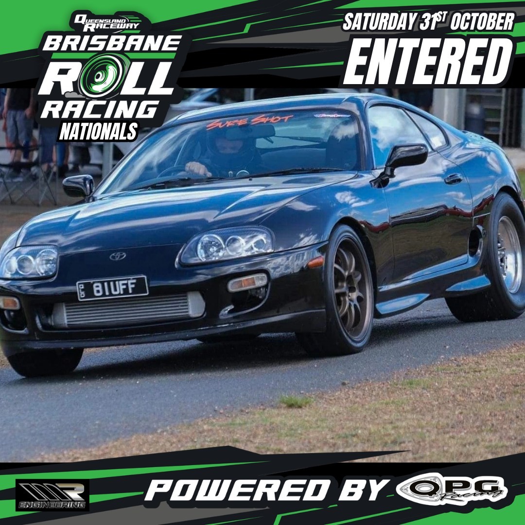 Brisbane Roll Racing Nationals — Muscle/JDM track day in Brisbane, QLD on Saturday 31 October 2026