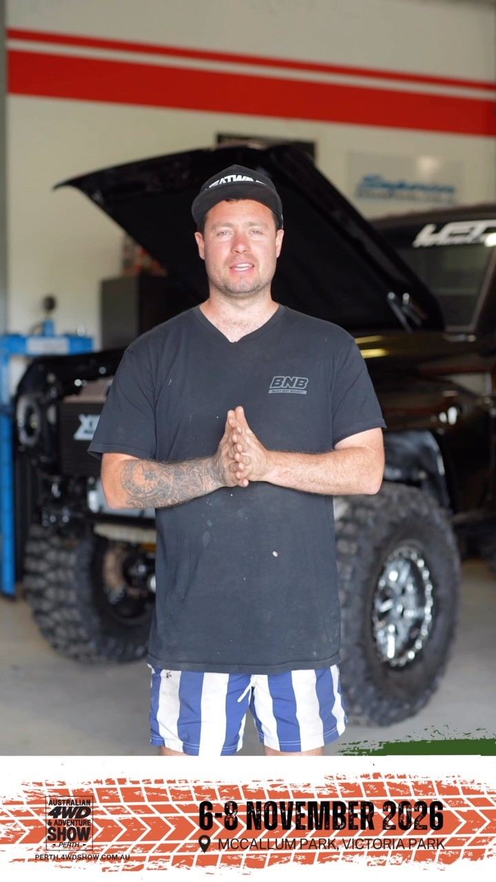 Perth 4WD & Adventure Show — 4x4 spectator event in Perth, WA on Friday 6 November 2026