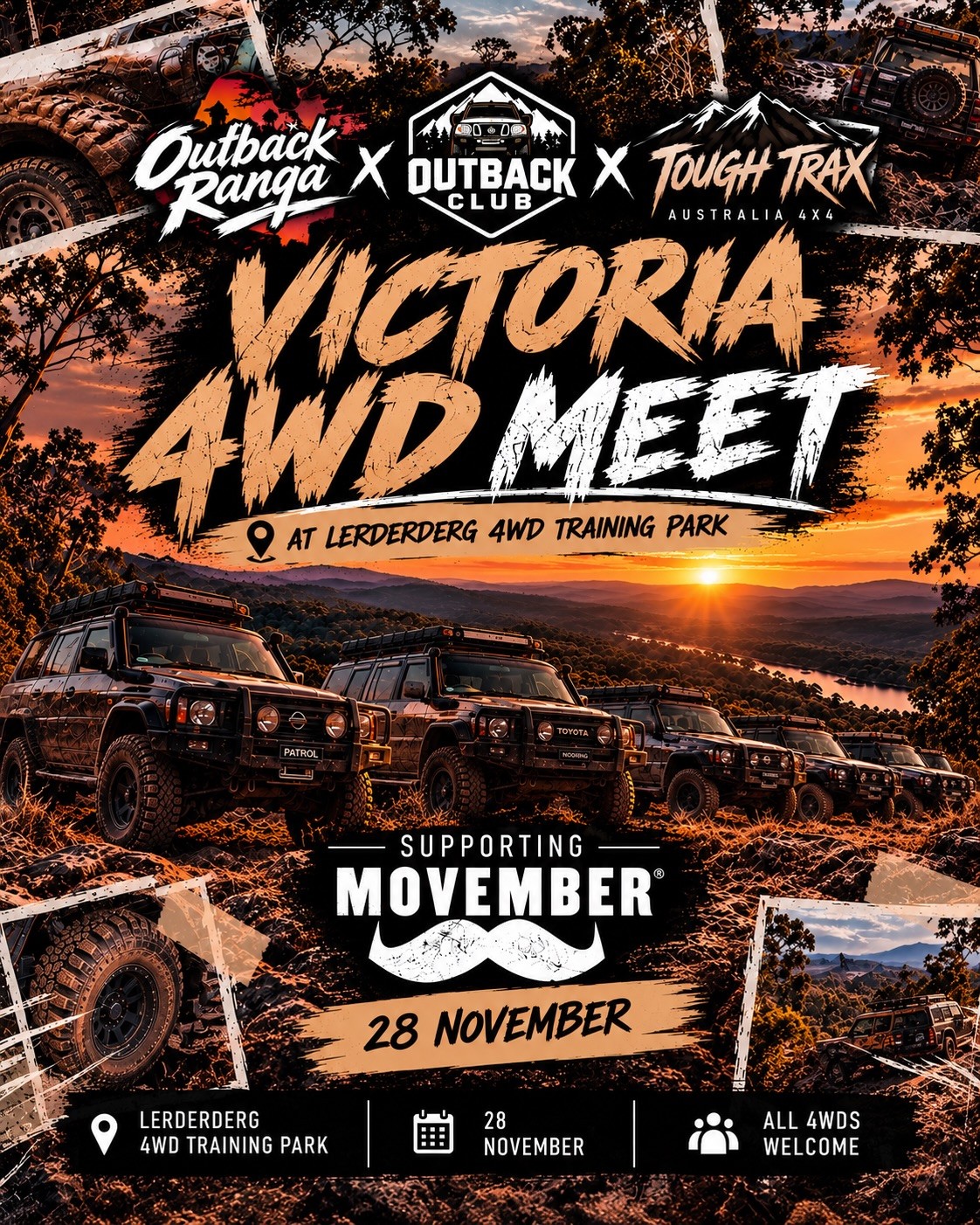 Victoria 4WD Meet — 4x4 car meet in Melbourne, VIC on Saturday 28 November 2026
