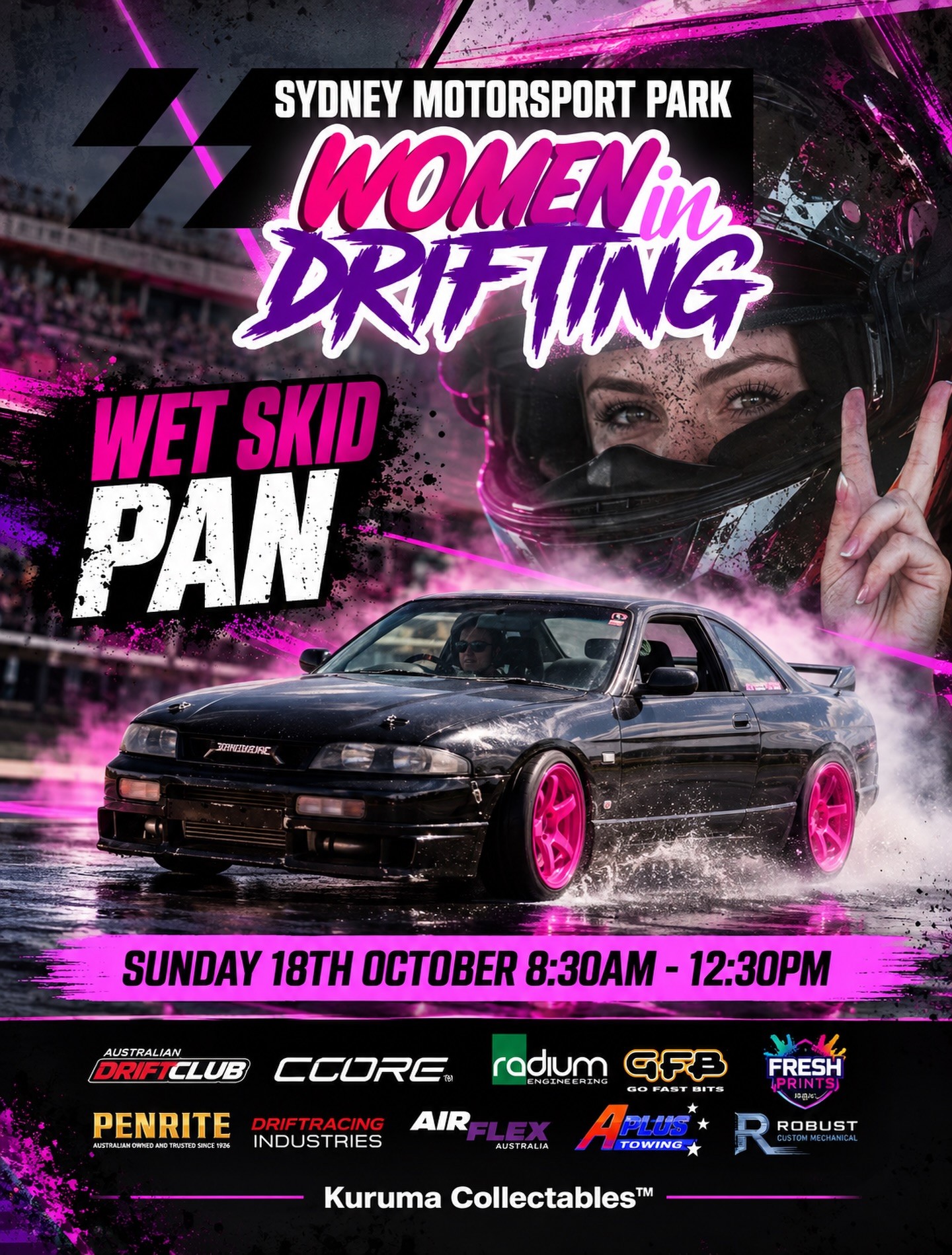 Women in Drifting — JDM track day in Sydney, NSW on Sunday 18 October 2026