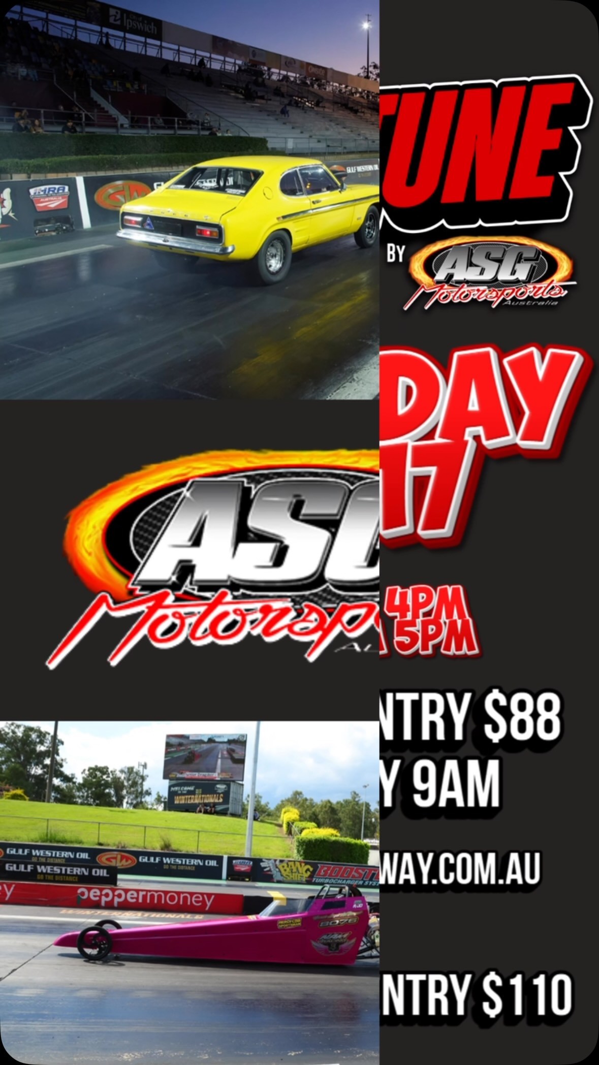 Test n Tune — Muscle/Stance track day in Brisbane, QLD on Saturday 17 October 2026