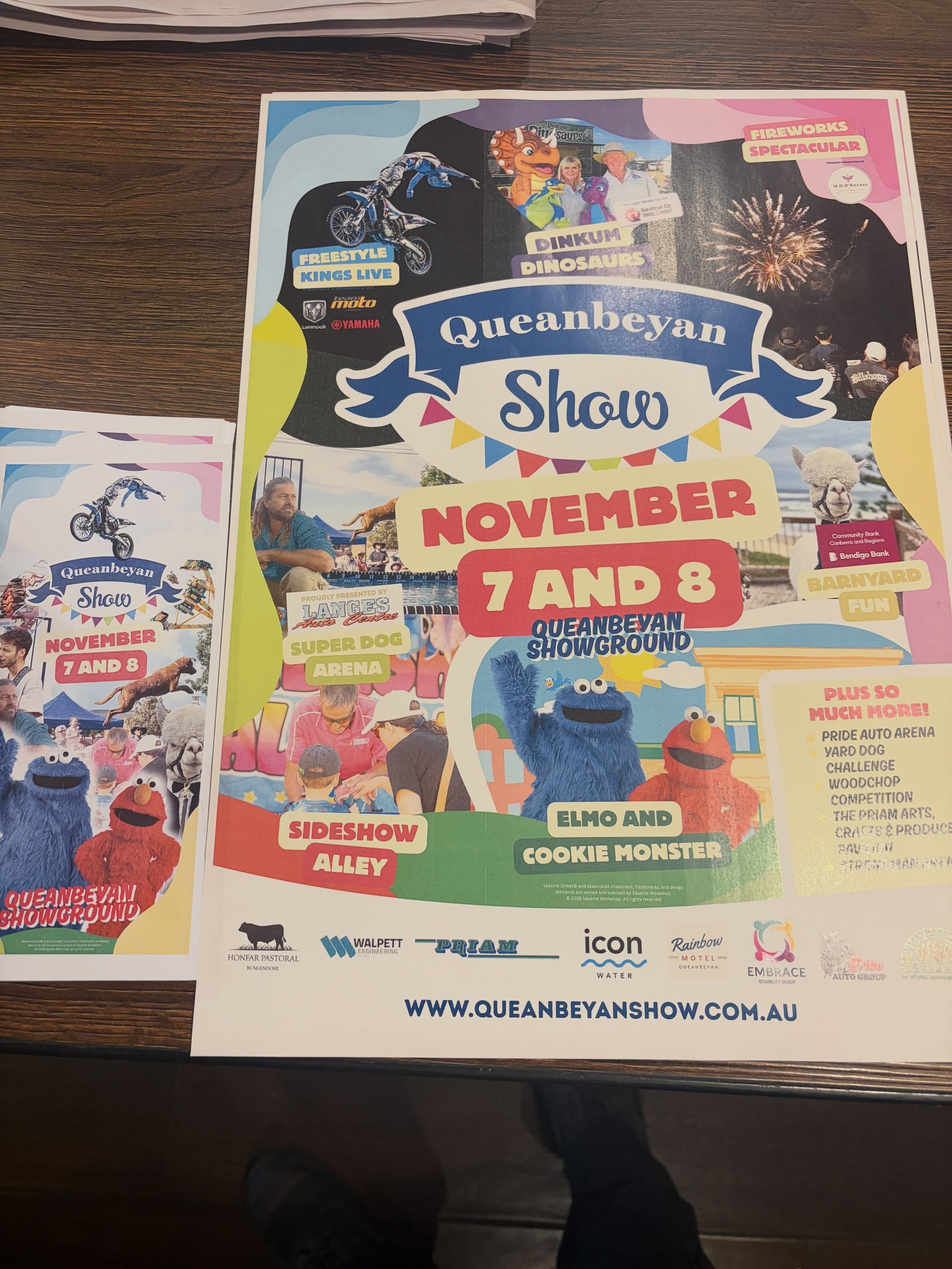 Queanbeyan Show — spectator event in Canberra, NSW on Saturday 7 November 2026