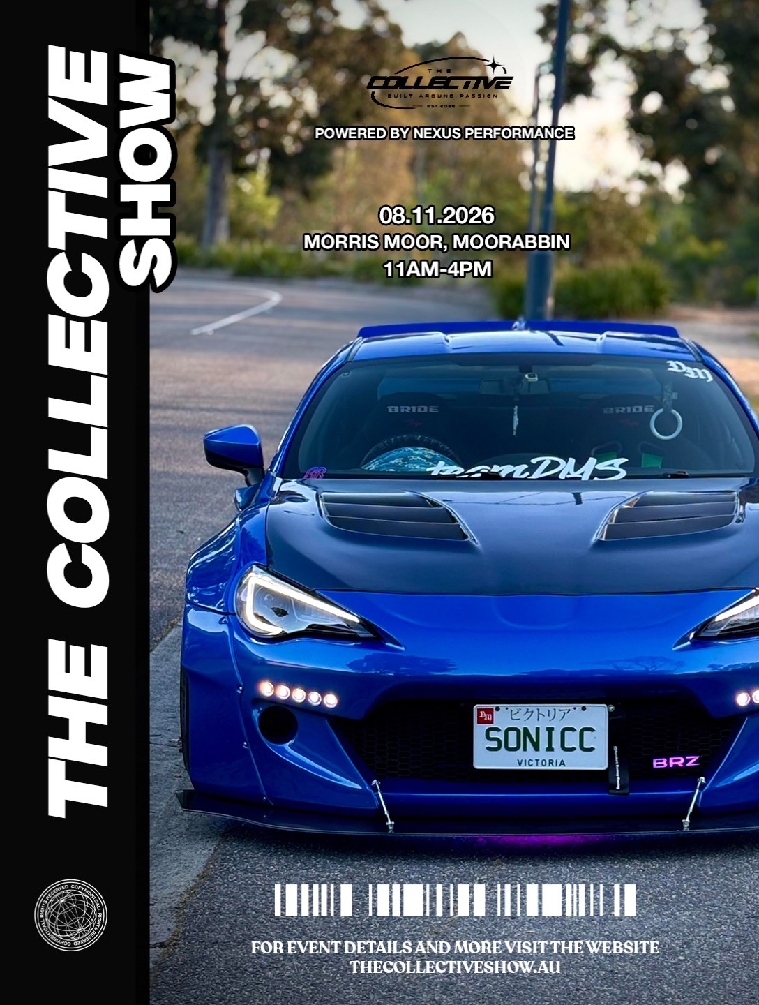 The Collective Show — JDM/Stance car meet in Melbourne, VIC on Sunday 8 November 2026