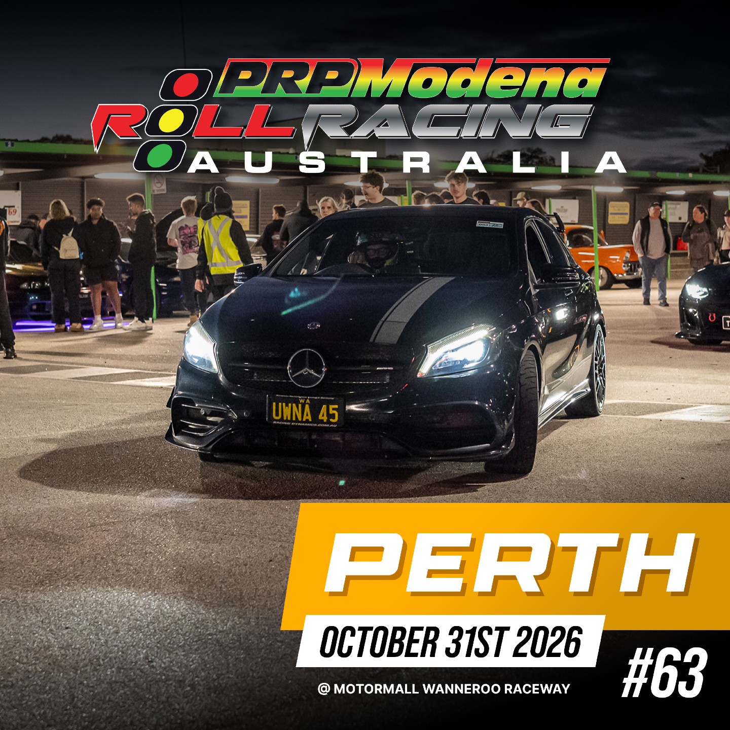 Roll Racing Perth #63 — Euro/JDM track day in Perth, WA on Saturday 31 October 2026