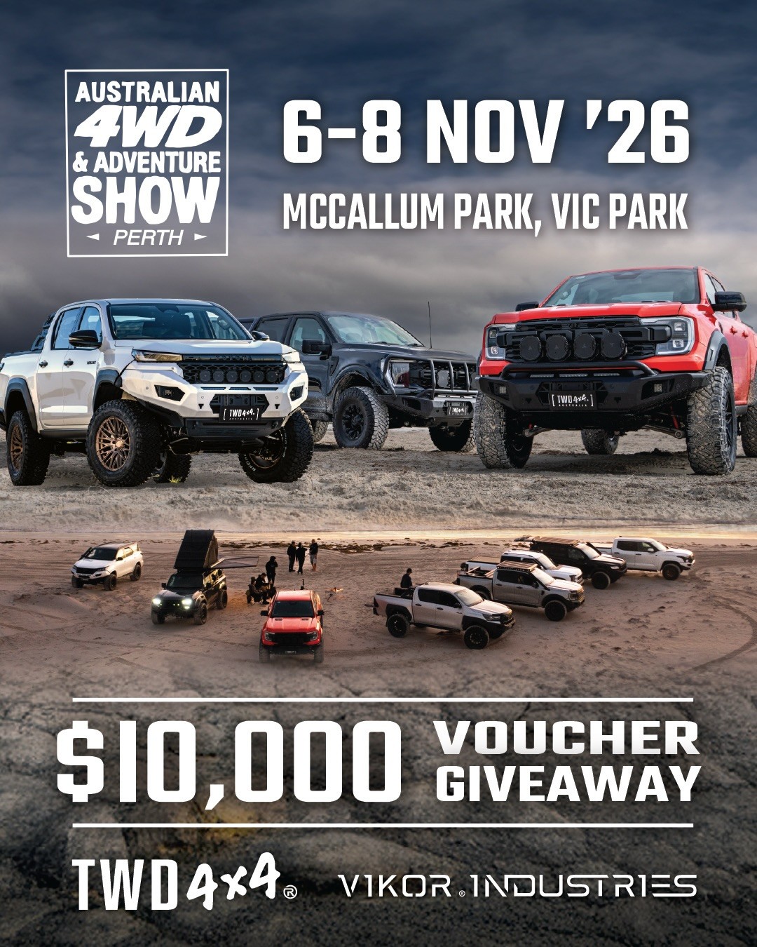 Australian 4WD & Adventure Show - Perth — 4x4 spectator event in Perth, WA on Friday 6 November 2026