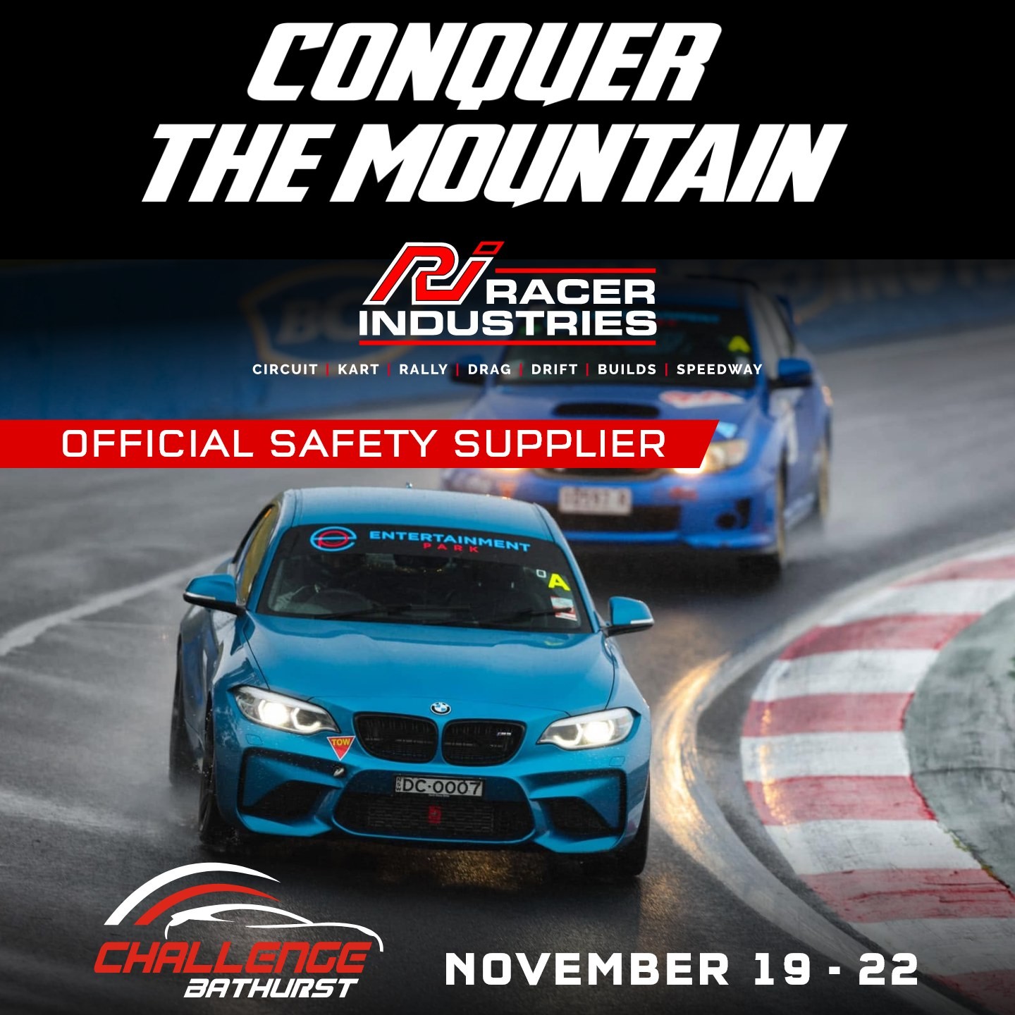 Challenge Bathurst 2026 — track day in Bathurst, NSW on Thursday 19 November 2026