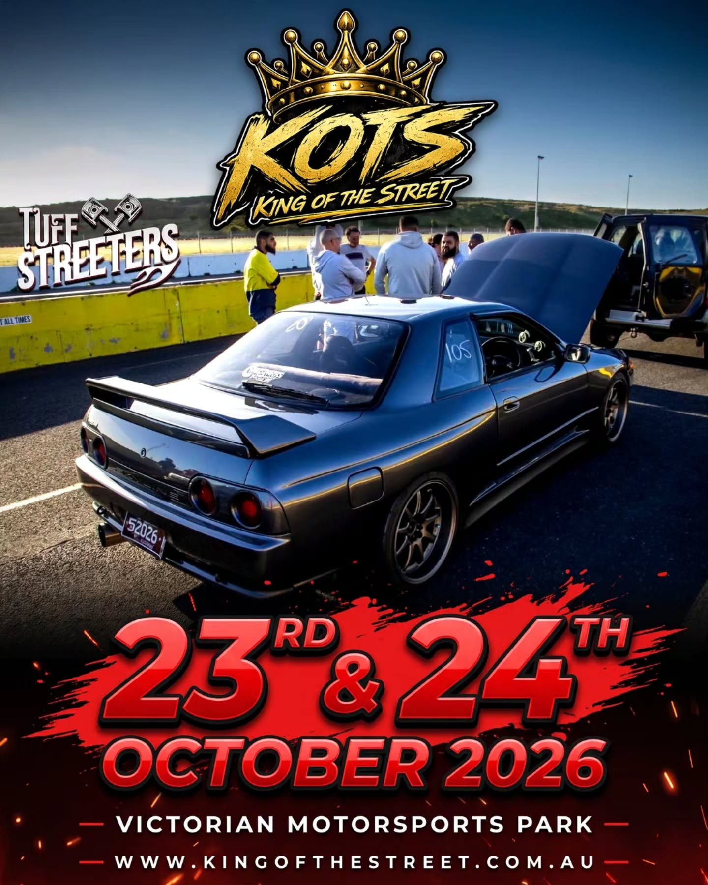King of the Street — Classic/JDM spectator event in Melbourne, VIC on Friday 23 October 2026