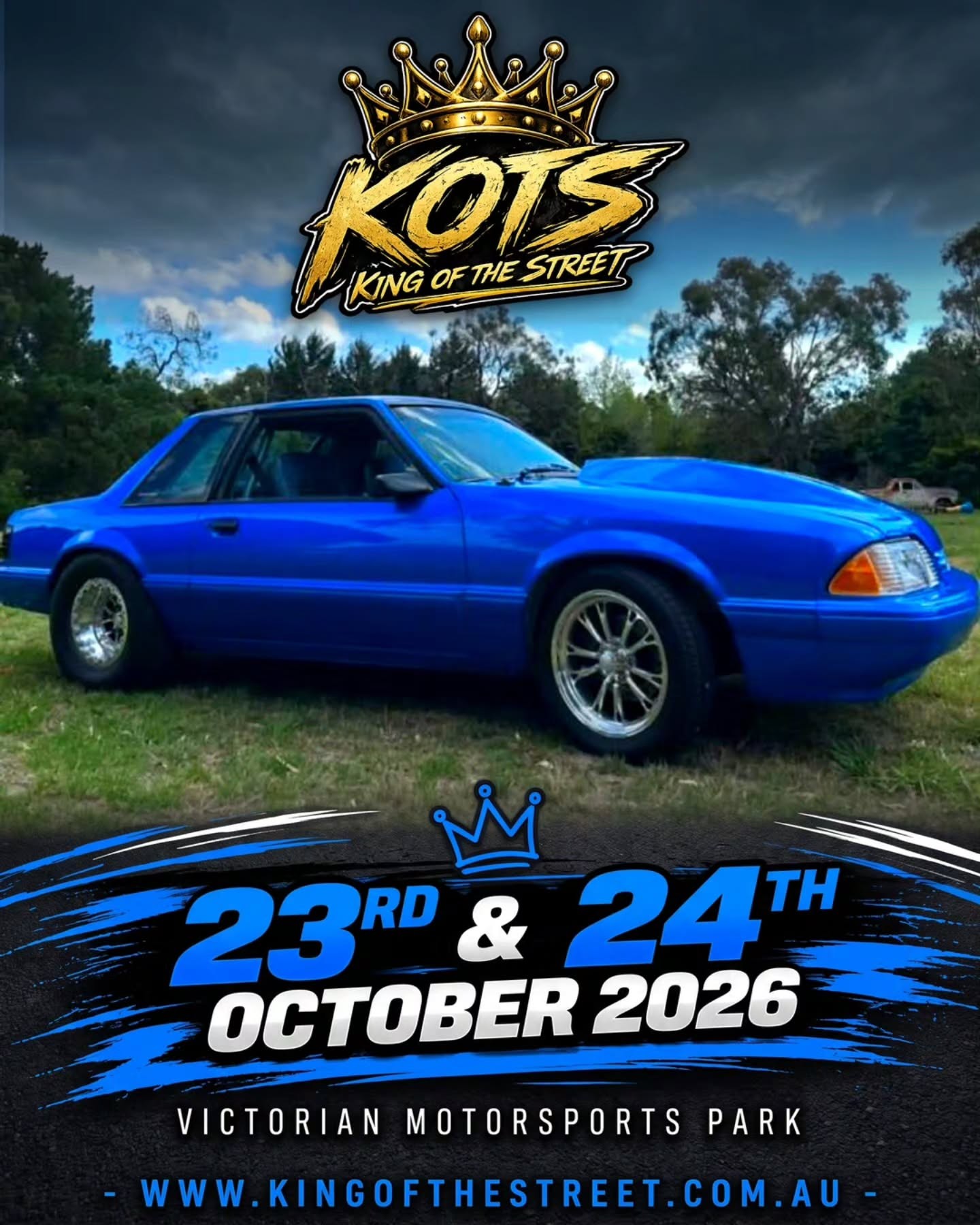 King of the Street — Muscle spectator event in Melbourne, VIC on Friday 23 October 2026