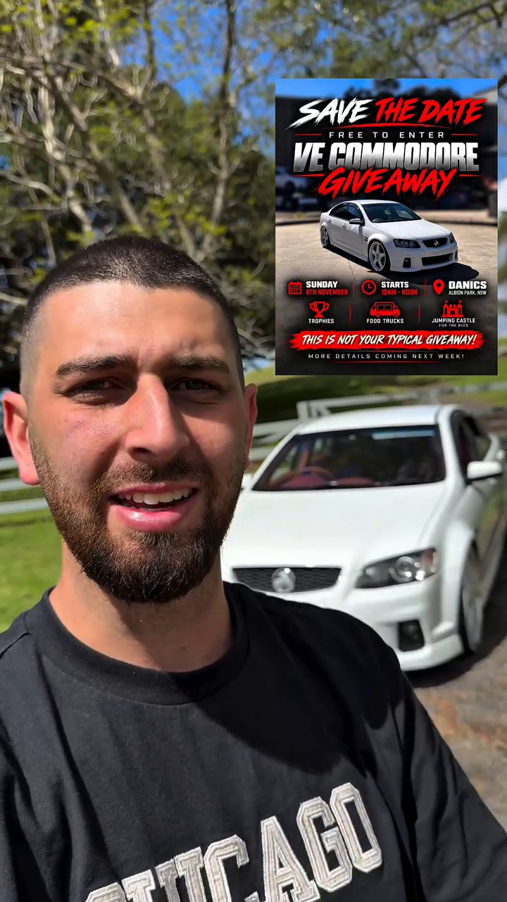 Danics Car Show & Giveaway — Classic/JDM car meet in Wollongong, NSW on Sunday 8 November 2026