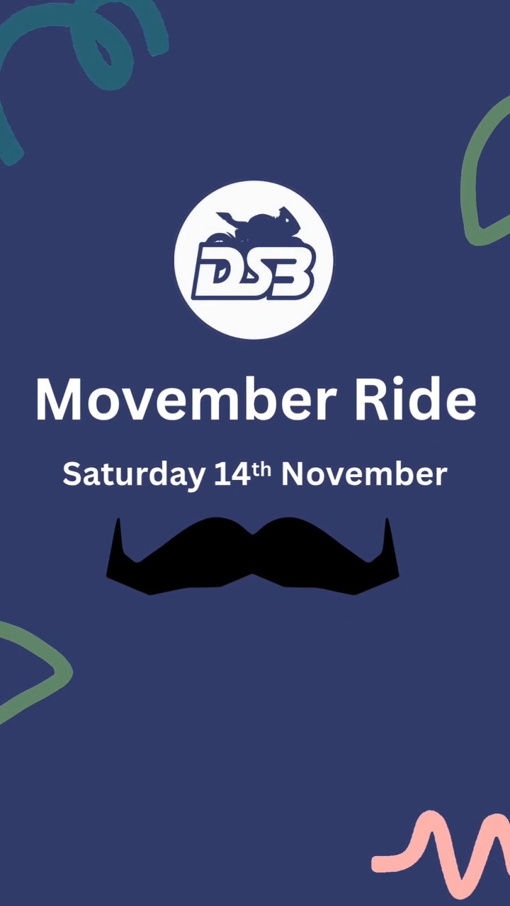 DSB Movember Ride — car meet in Darwin, NT on Saturday 14 November 2026