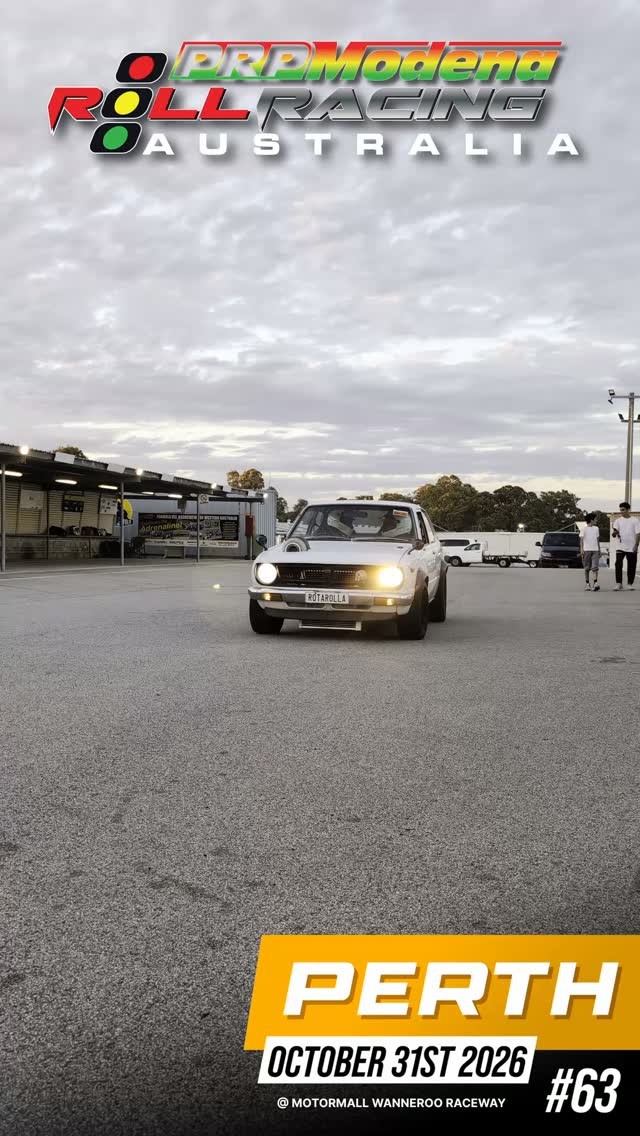 Roll Racing Perth #63 — track day in Perth, WA on Saturday 31 October 2026