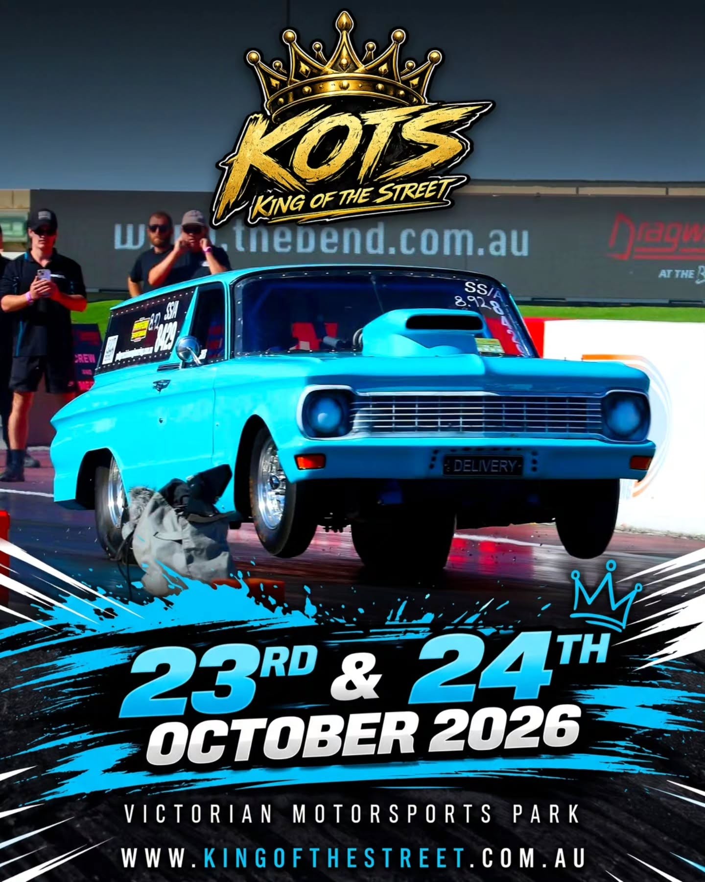 King of the Street — Classic/Muscle spectator event in Melbourne, VIC on Friday 23 October 2026