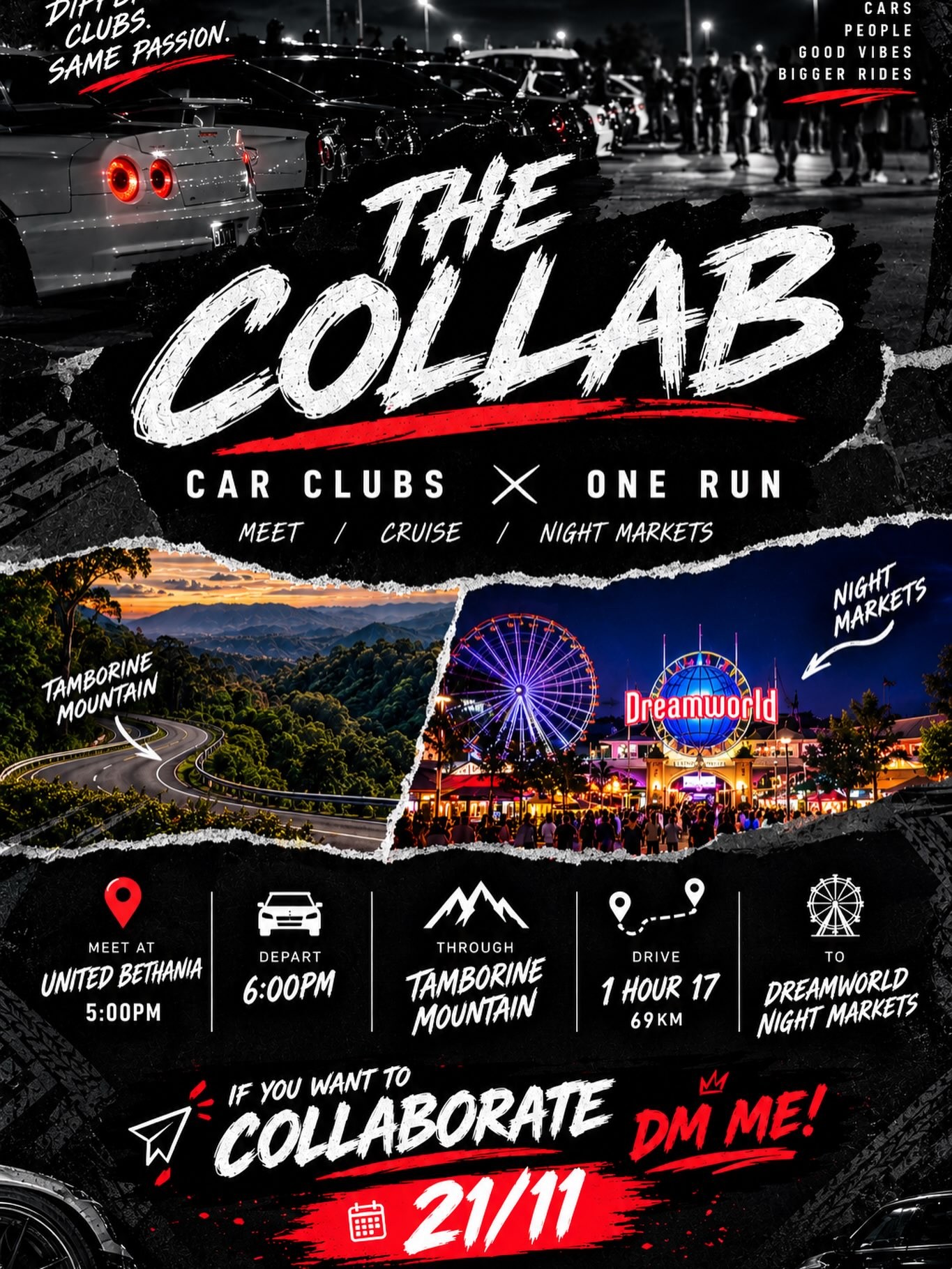 The Collab — JDM car meet in Gold Coast, QLD on Saturday 21 November 2026